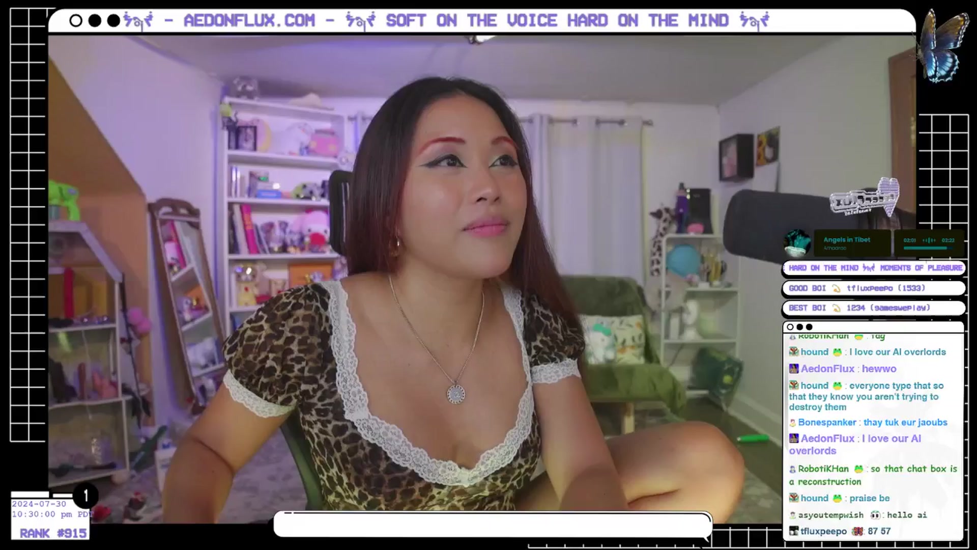 Gallery image thumbnail from AedonFlux's myfreecams stream on, 07/31/2024, 05:50 image 17 of 20