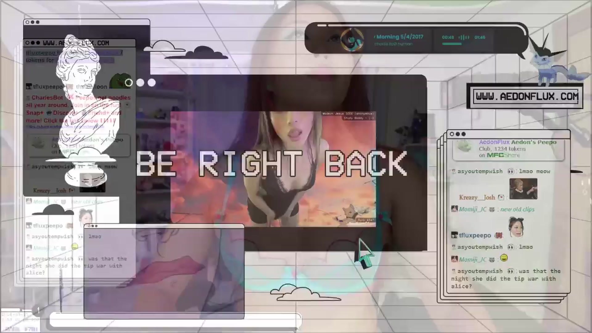 Gallery image thumbnail from AedonFlux's myfreecams stream on, 08/01/2024, 06:41 image 6 of 20