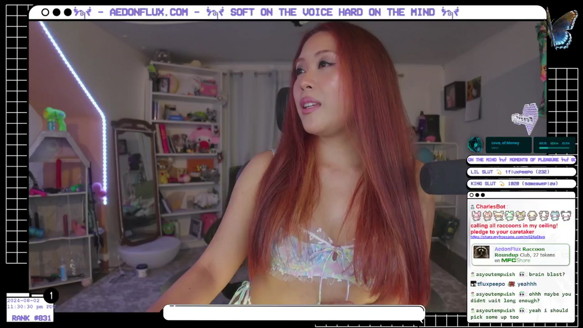 Gallery image thumbnail from AedonFlux's myfreecams stream on, 08/03/2024, 07:07 image 12 of 20