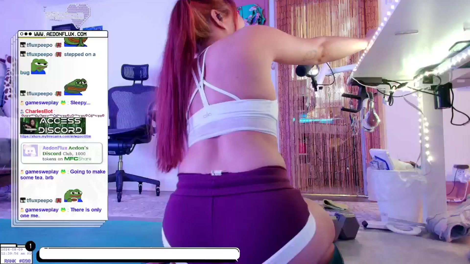 Gallery image thumbnail from AedonFlux's myfreecams stream on, 08/09/2024, 08:39 image 14 of 20