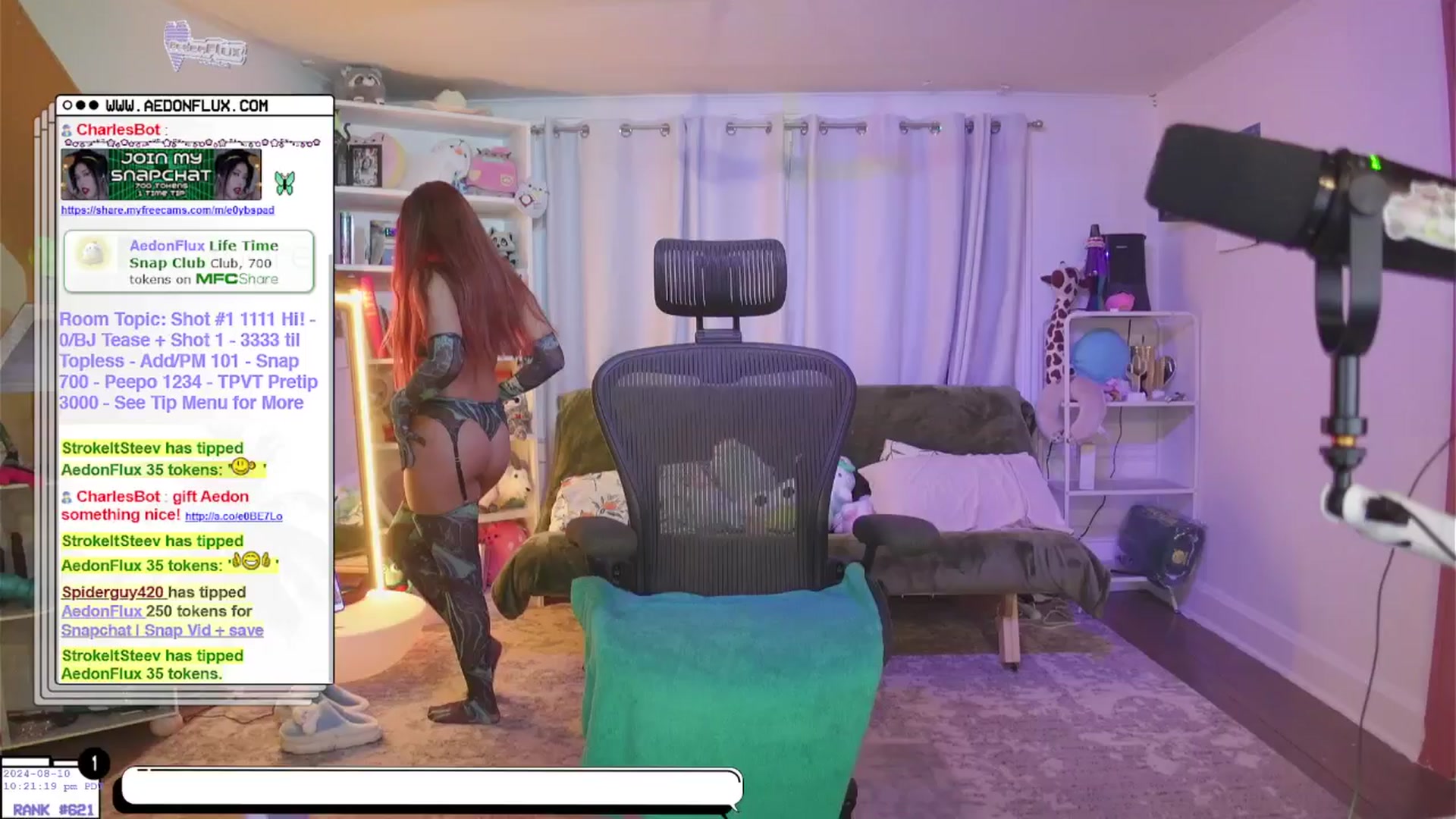 Gallery image thumbnail from AedonFlux's myfreecams stream on, 08/11/2024, 05:47 image 3 of 20