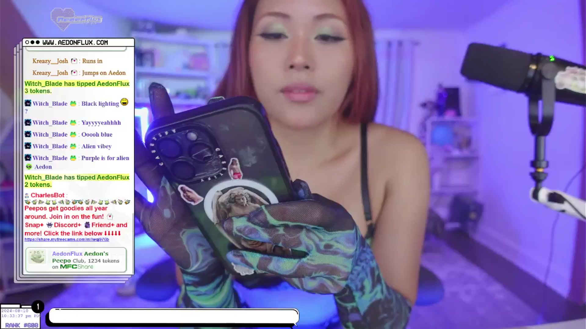 Gallery image thumbnail from AedonFlux's myfreecams stream on, 08/11/2024, 05:47 image 12 of 20