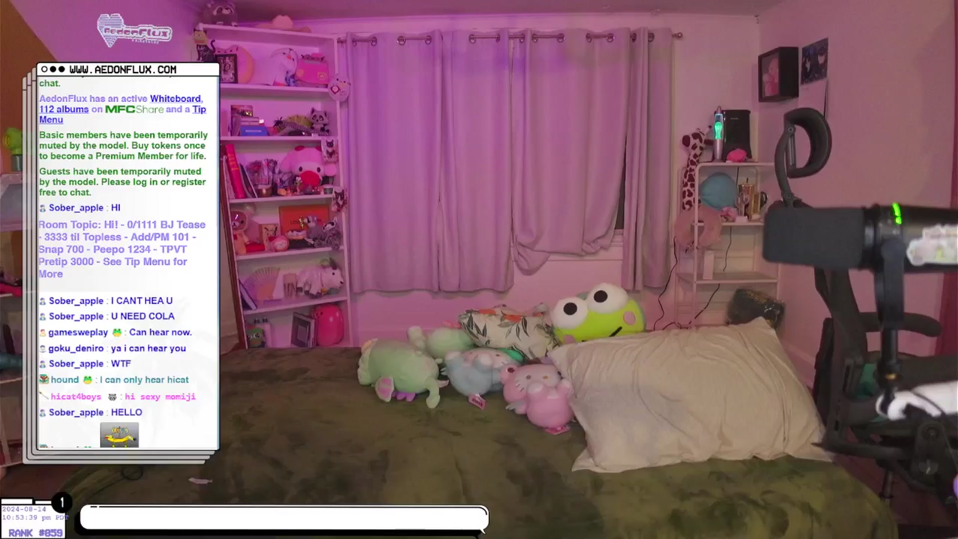 Gallery image thumbnail from AedonFlux's myfreecams stream on, 08/15/2024, 07:08 image 3 of 20