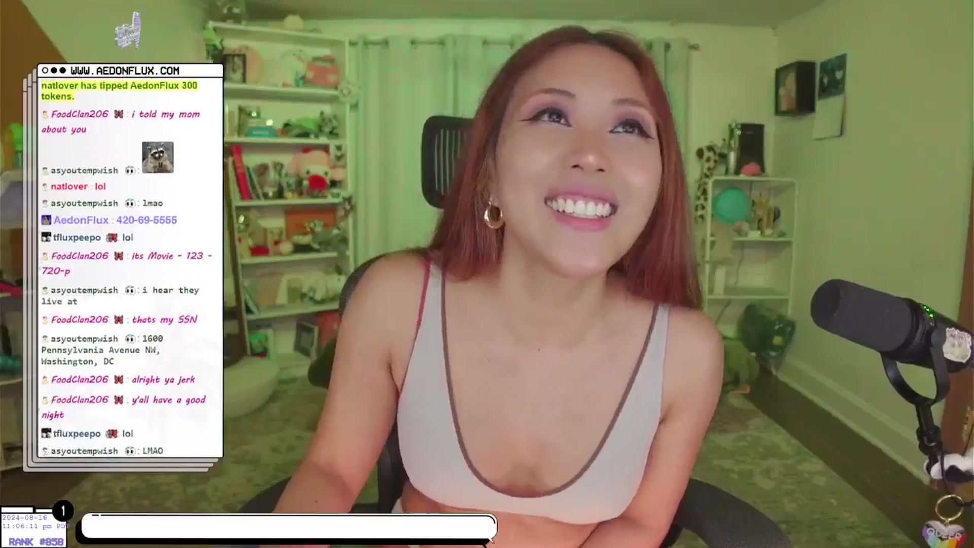 Gallery image thumbnail from AedonFlux's myfreecams stream on, 08/17/2024, 06:23 image 6 of 20