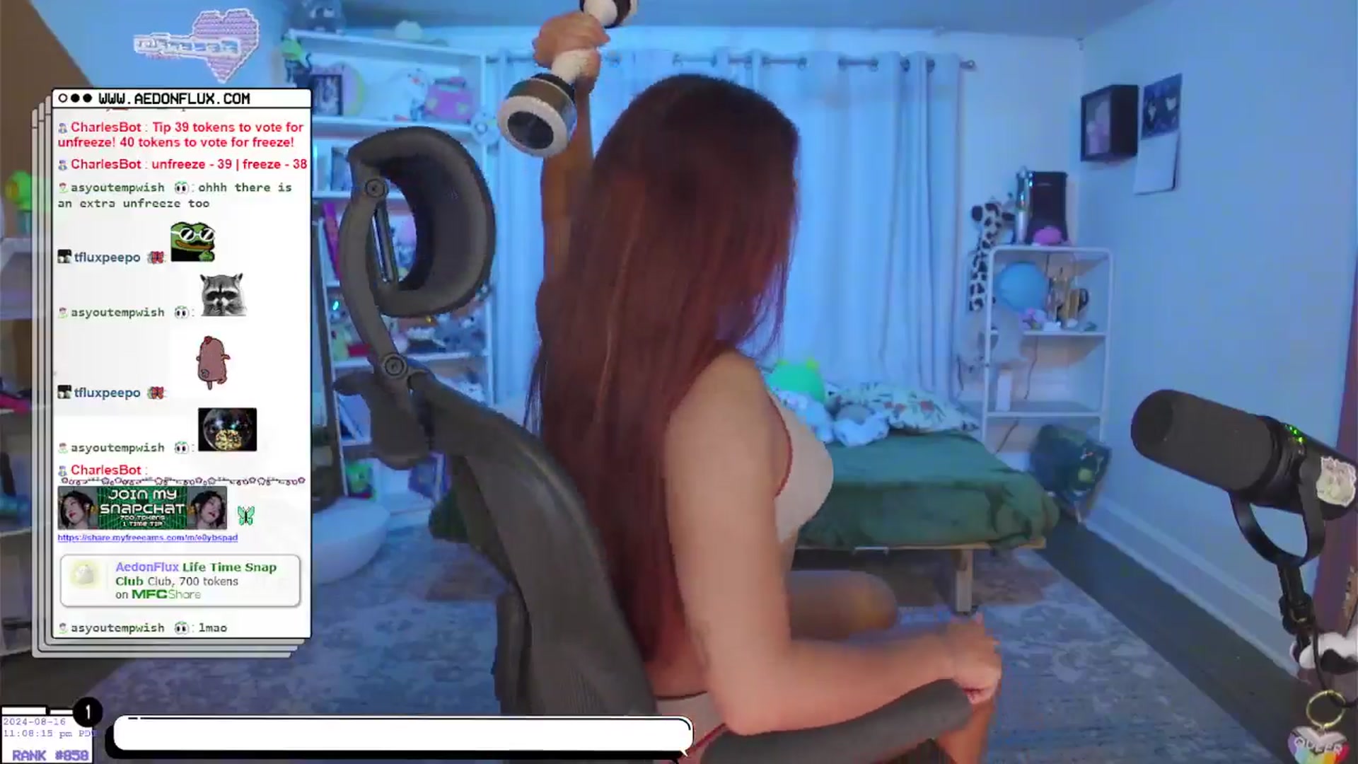 Gallery image thumbnail from AedonFlux's myfreecams stream on, 08/17/2024, 06:23 image 8 of 20