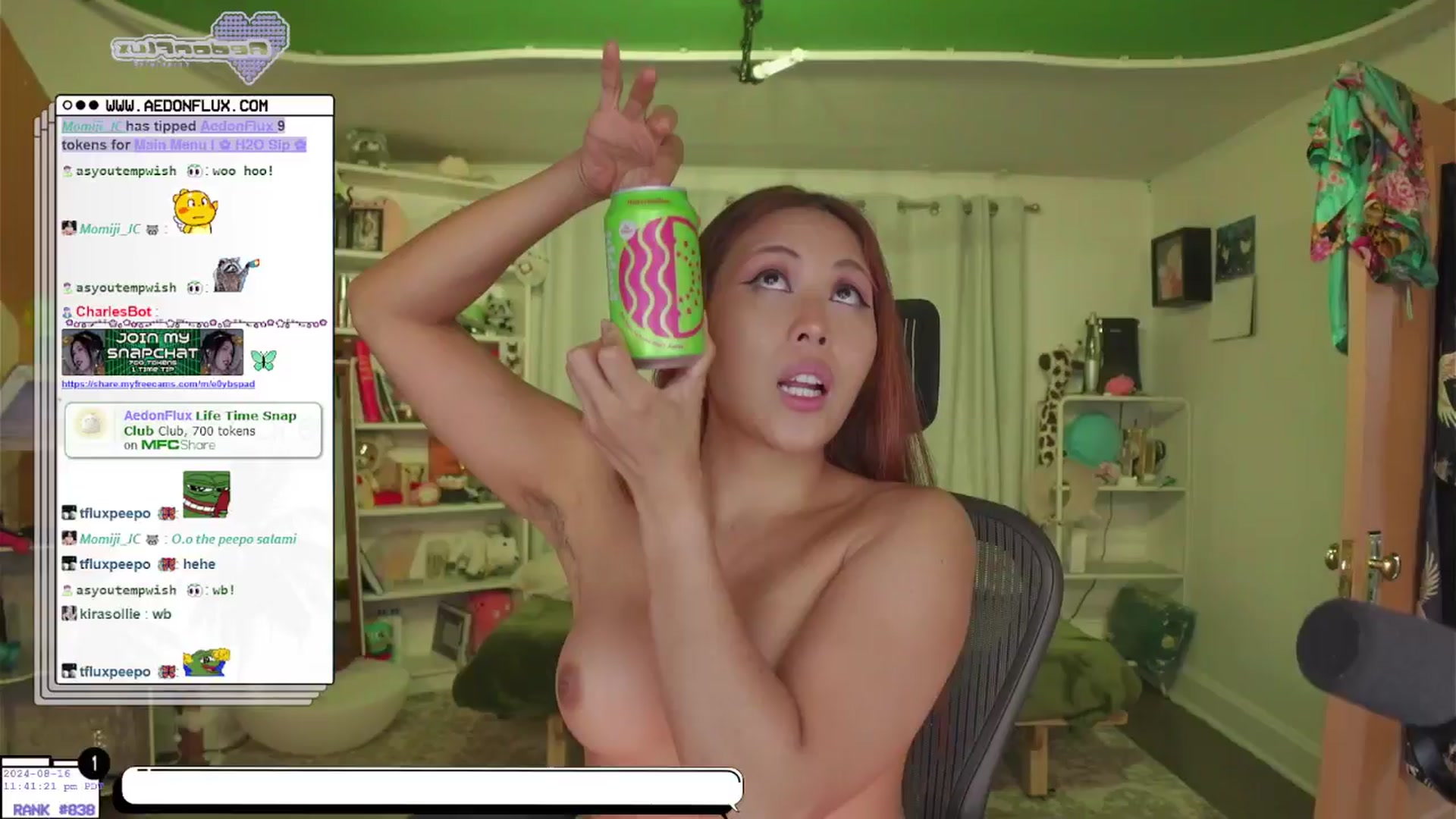 Gallery image thumbnail from AedonFlux's myfreecams stream on, 08/17/2024, 07:19 image 6 of 20