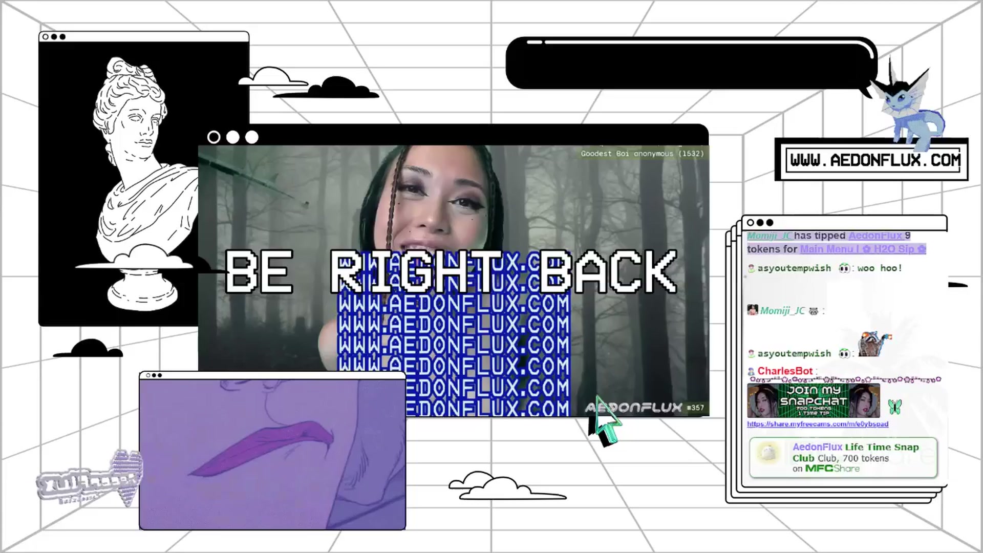 Gallery image thumbnail from AedonFlux's myfreecams stream on, 08/17/2024, 07:19 image 5 of 20