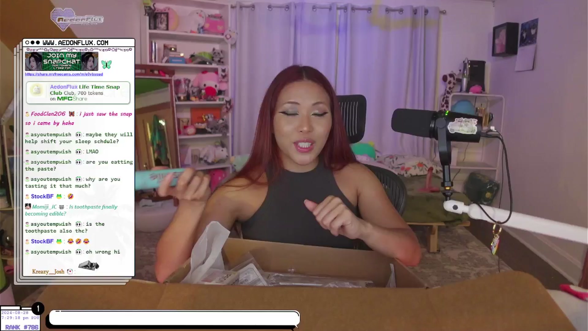 Gallery image thumbnail from AedonFlux's myfreecams stream on, 08/29/2024, 05:09 image 3 of 20