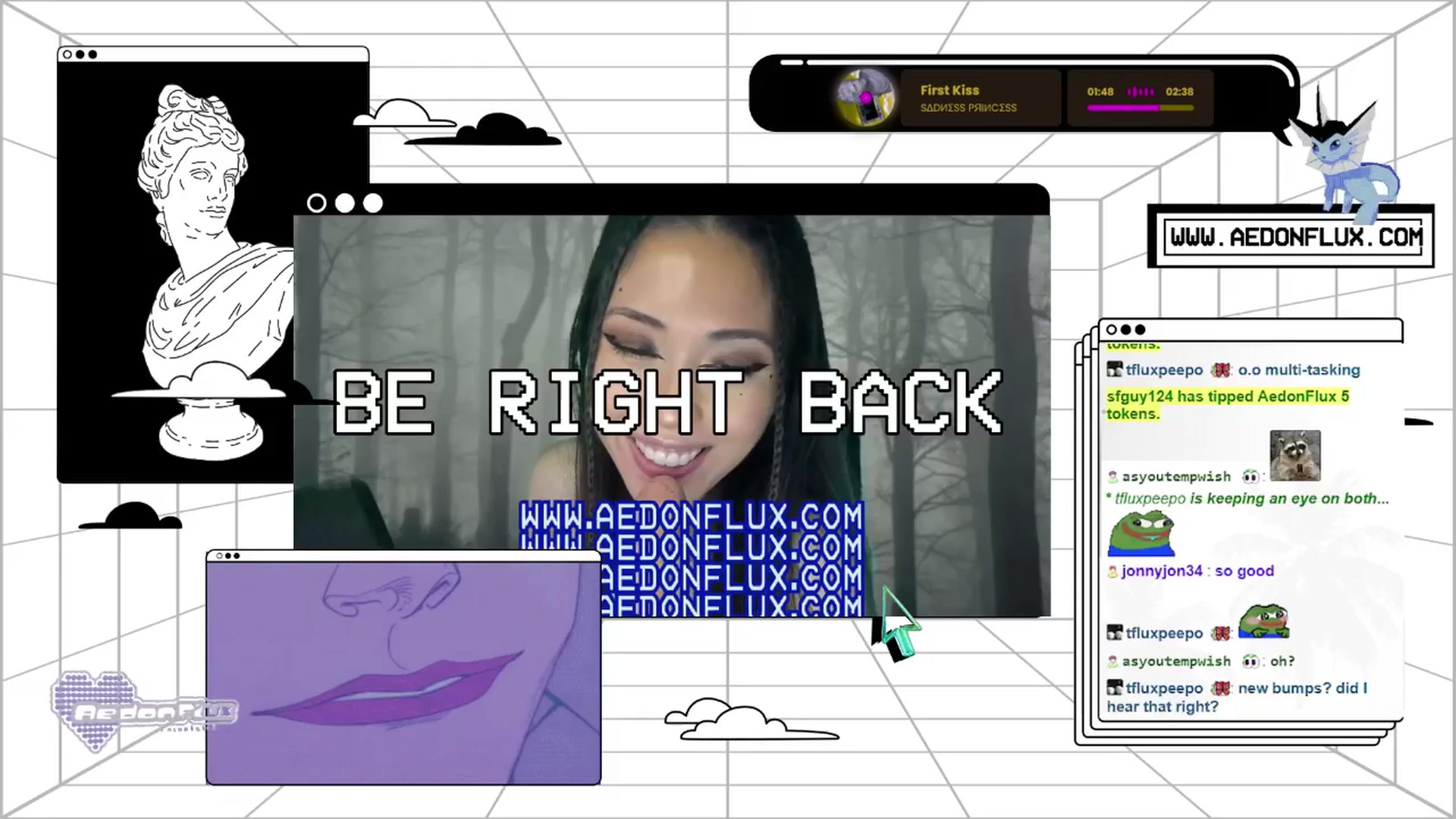 Gallery image thumbnail from AedonFlux's myfreecams stream on, 08/29/2024, 05:09 image 15 of 20