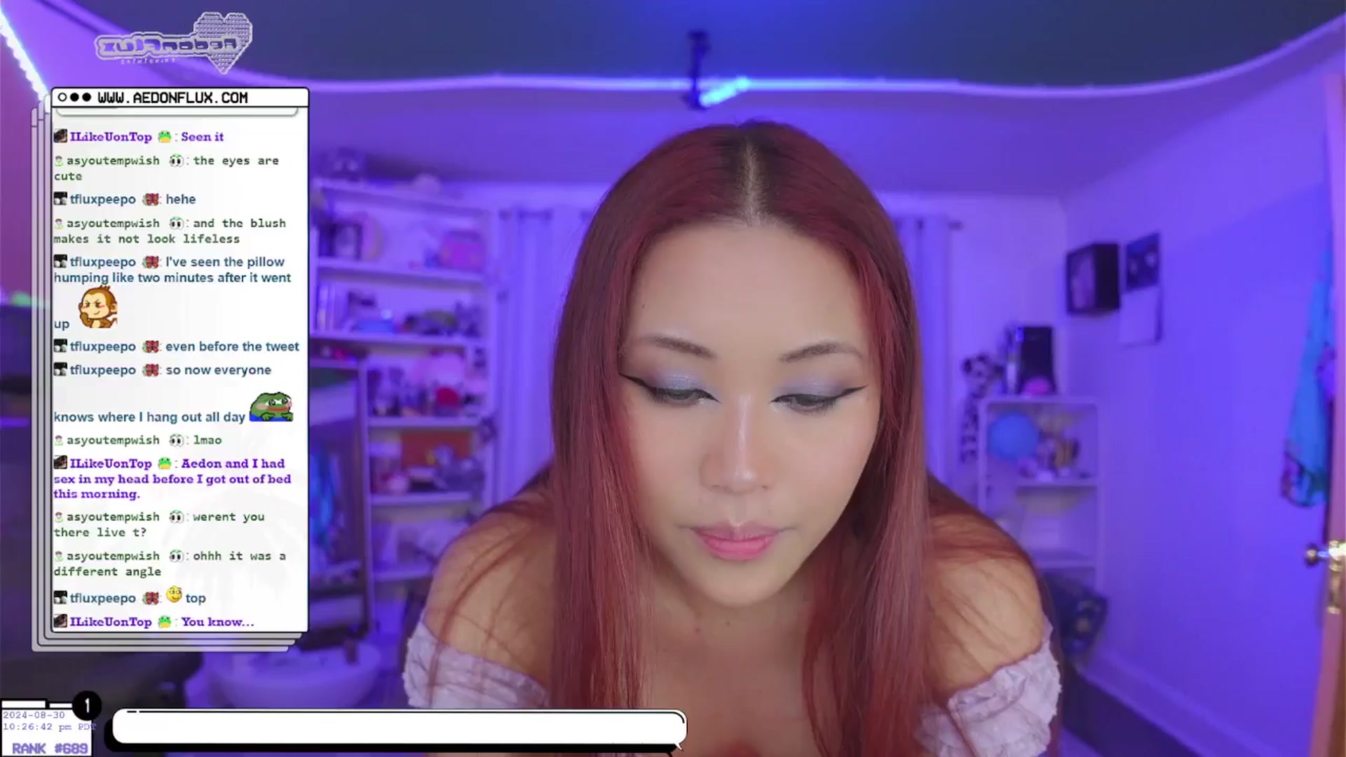 Gallery image thumbnail from AedonFlux's myfreecams stream on, 08/31/2024, 05:53 image 15 of 20