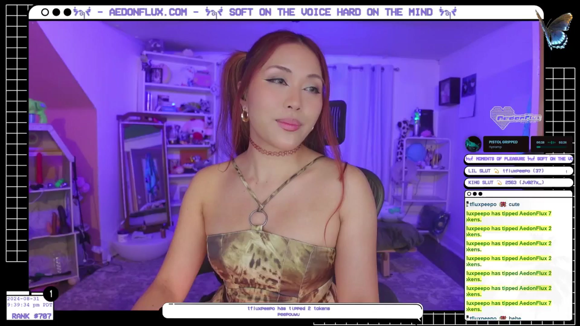 Gallery image thumbnail from AedonFlux's myfreecams stream on, 09/01/2024, 05:40 image 1 of 20