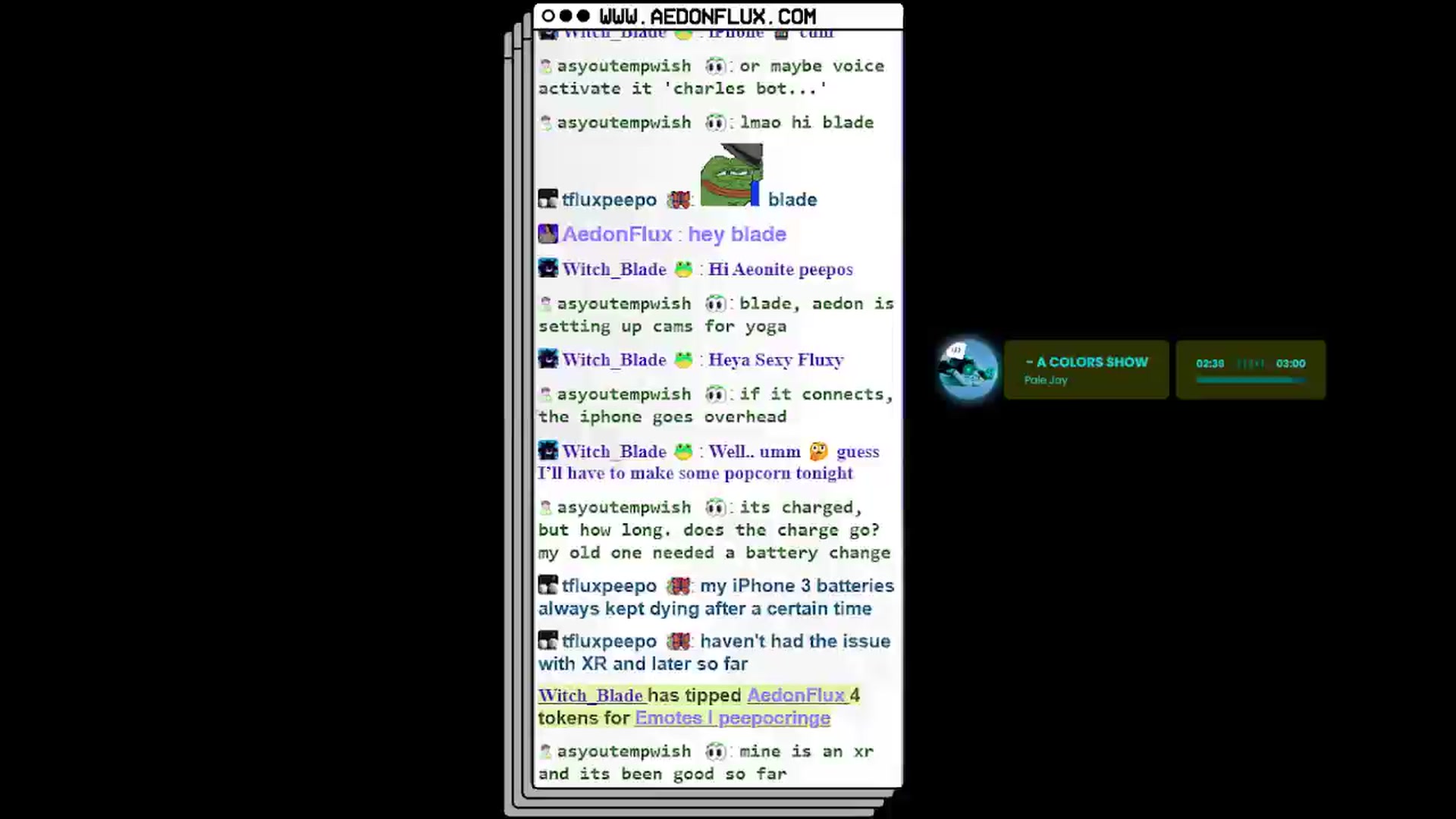 Gallery image thumbnail from AedonFlux's myfreecams stream on, 09/01/2024, 05:40 image 13 of 20
