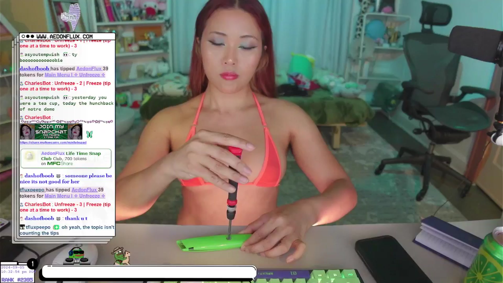 Gallery image thumbnail from AedonFlux's myfreecams stream on, 09/06/2024, 05:54 image 8 of 20