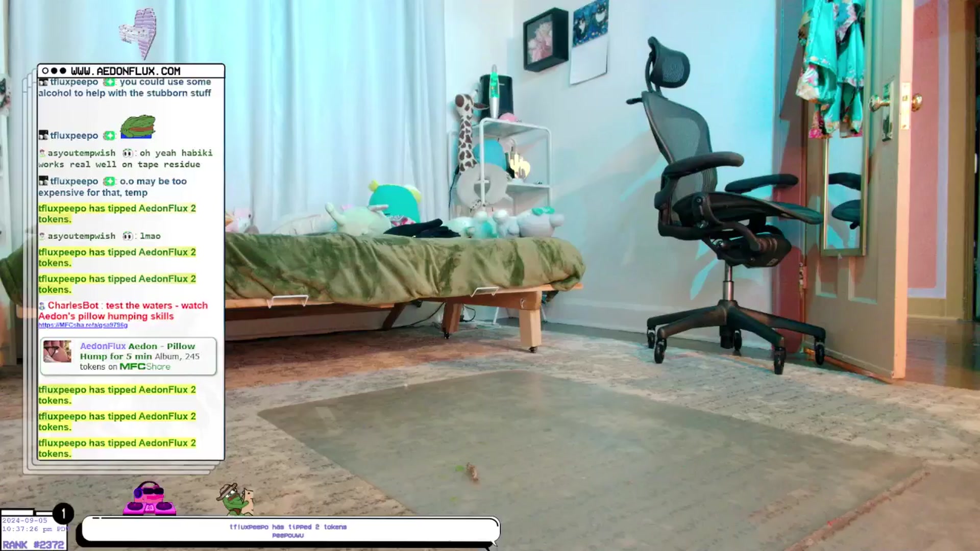 Gallery image thumbnail from AedonFlux's myfreecams stream on, 09/06/2024, 05:54 image 11 of 20