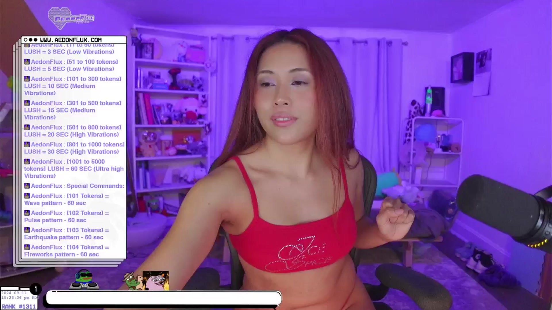 Gallery image thumbnail from AedonFlux's myfreecams stream on, 09/12/2024, 07:21 image 6 of 20