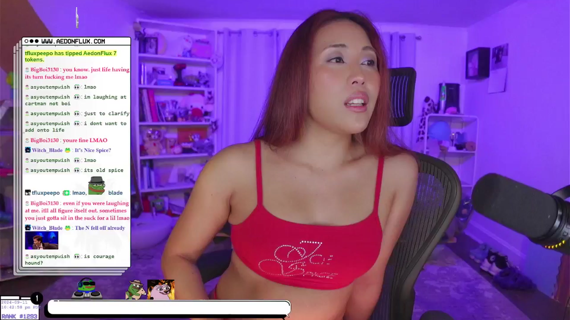 Gallery image thumbnail from AedonFlux's myfreecams stream on, 09/12/2024, 07:21 image 8 of 20