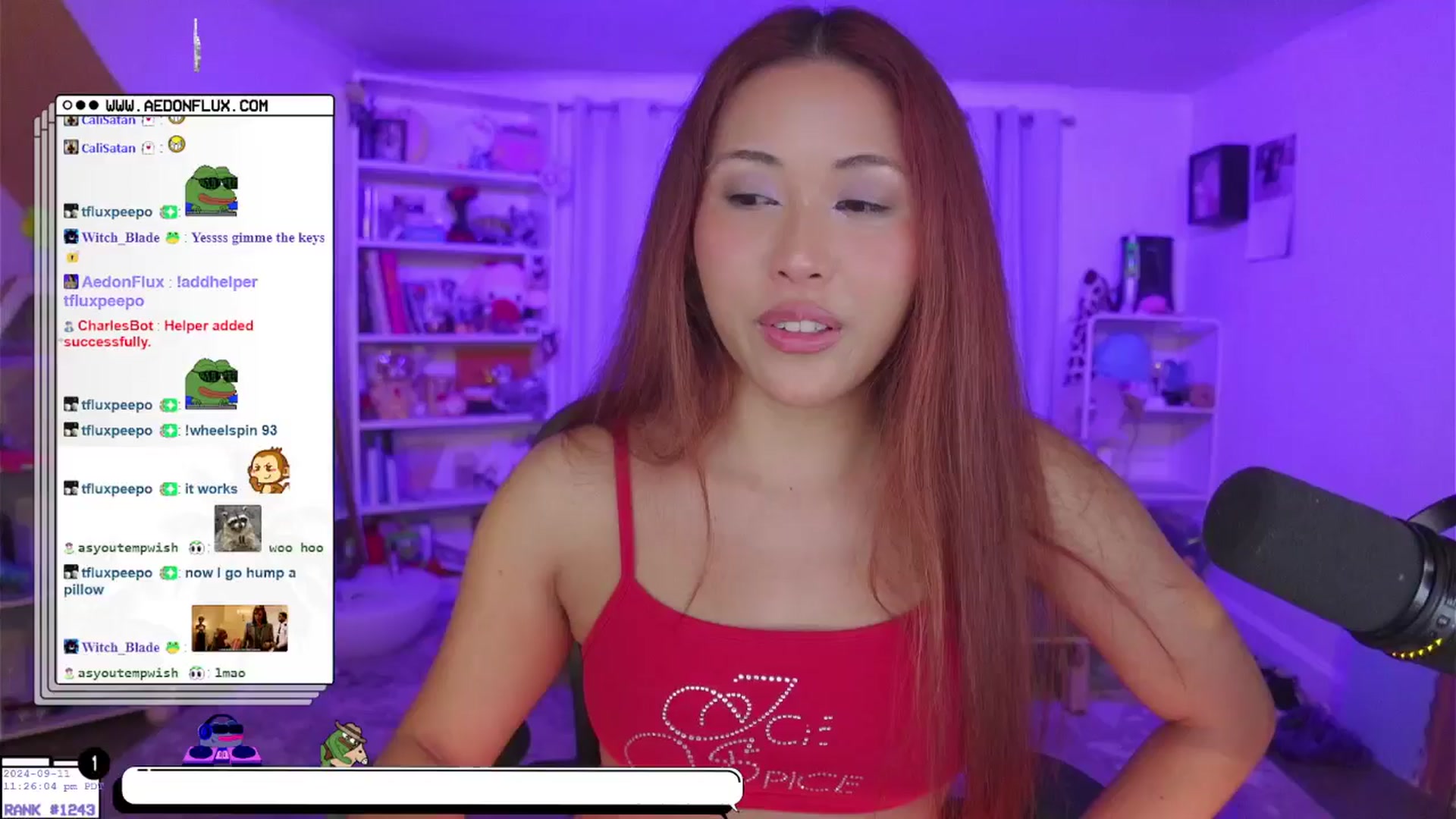 Gallery image thumbnail from AedonFlux's myfreecams stream on, 09/12/2024, 07:21 image 14 of 20