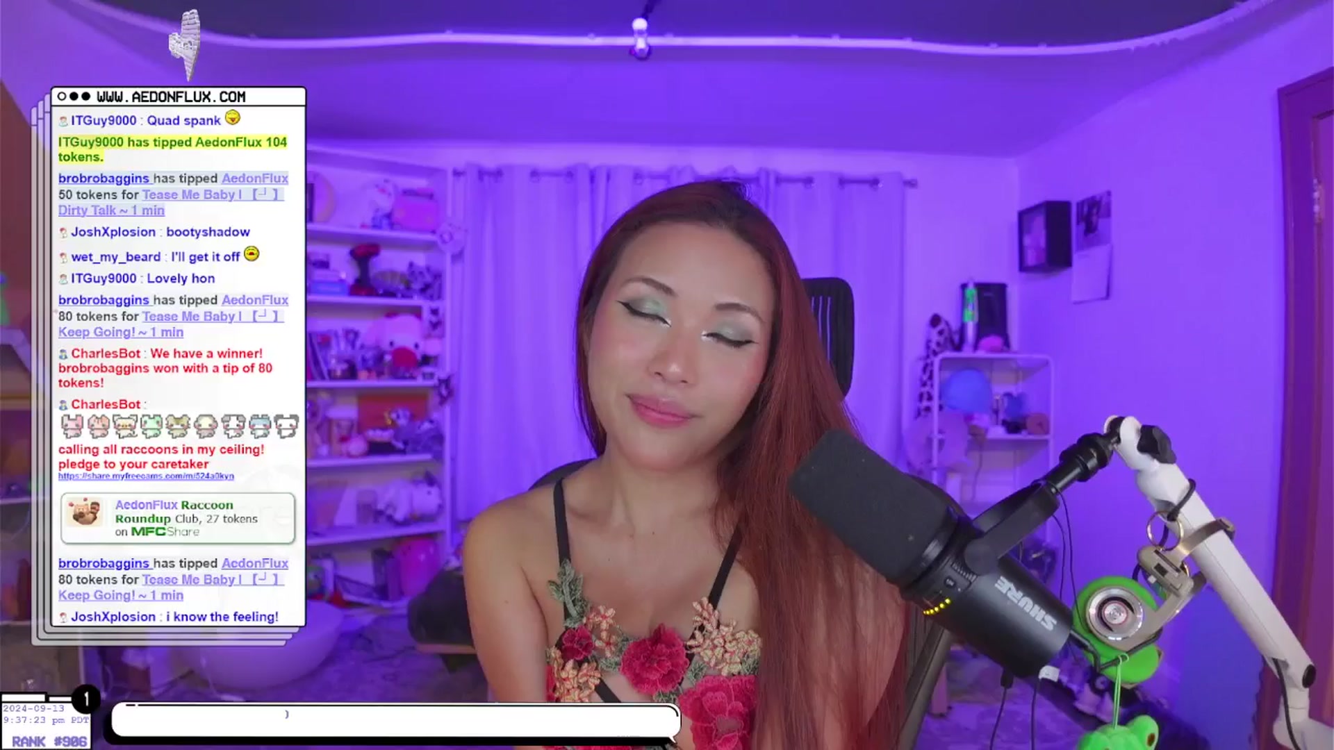 Gallery image thumbnail from AedonFlux's myfreecams stream on, 09/14/2024, 05:07 image 8 of 20