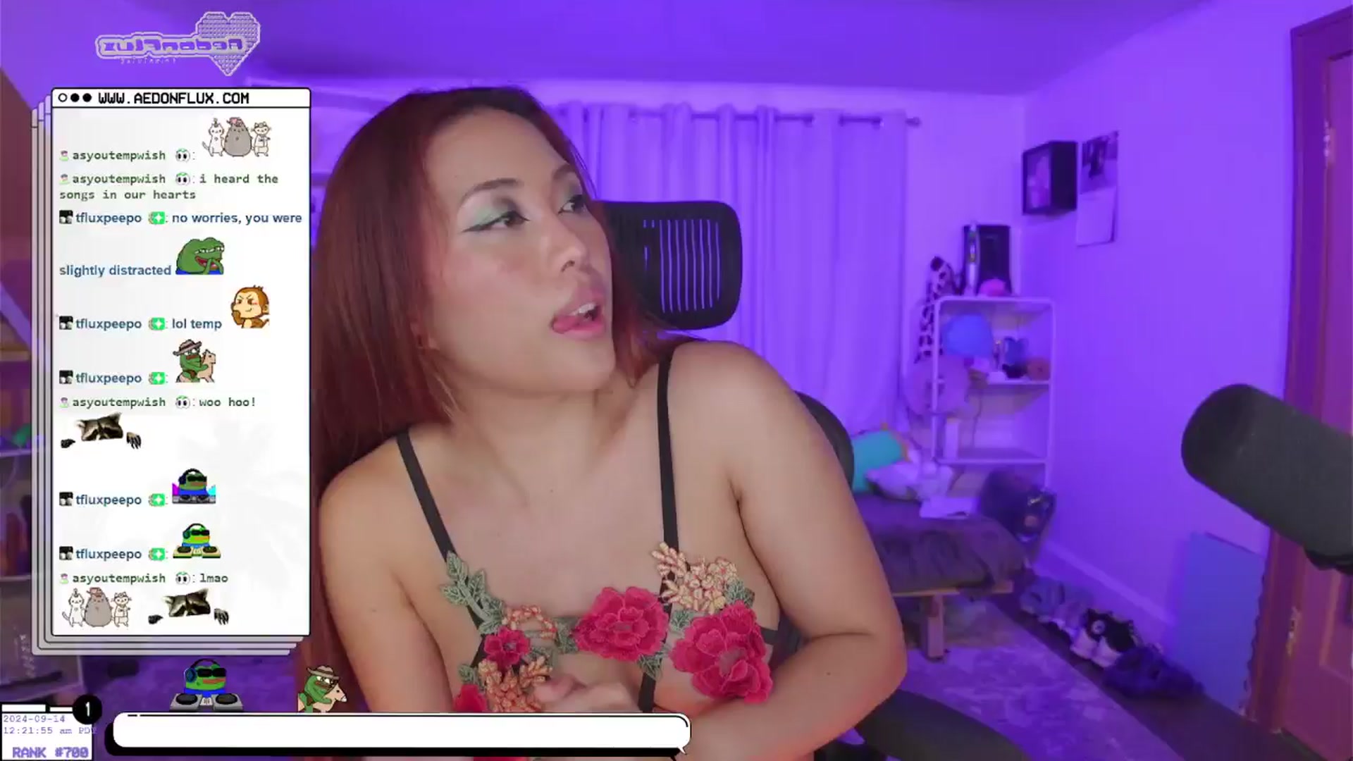Gallery image thumbnail from AedonFlux's myfreecams stream on, 09/14/2024, 07:29 image 19 of 20