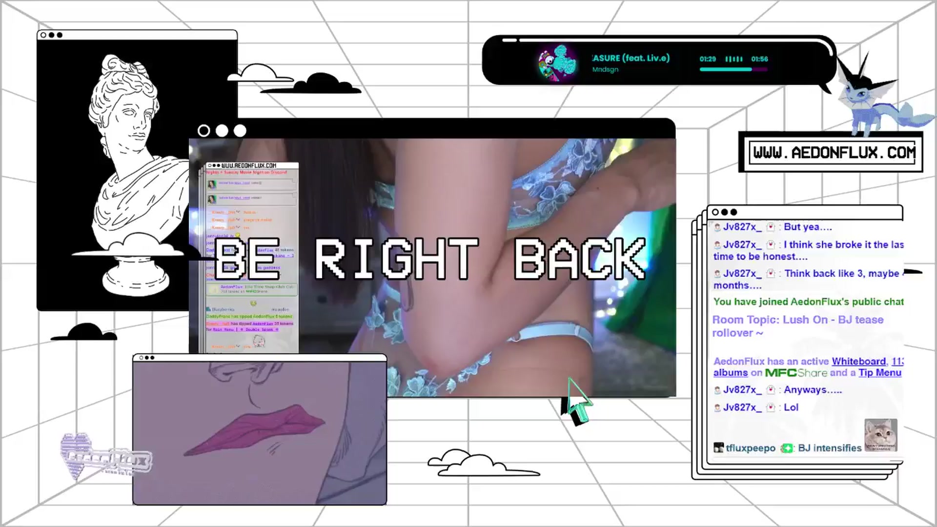 Gallery image thumbnail from AedonFlux's myfreecams stream on, 09/15/2024, 05:07 image 8 of 20