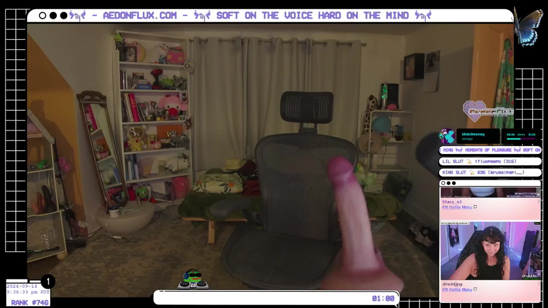 Gallery image thumbnail from AedonFlux's myfreecams stream on, 09/15/2024, 05:07 image 3 of 20