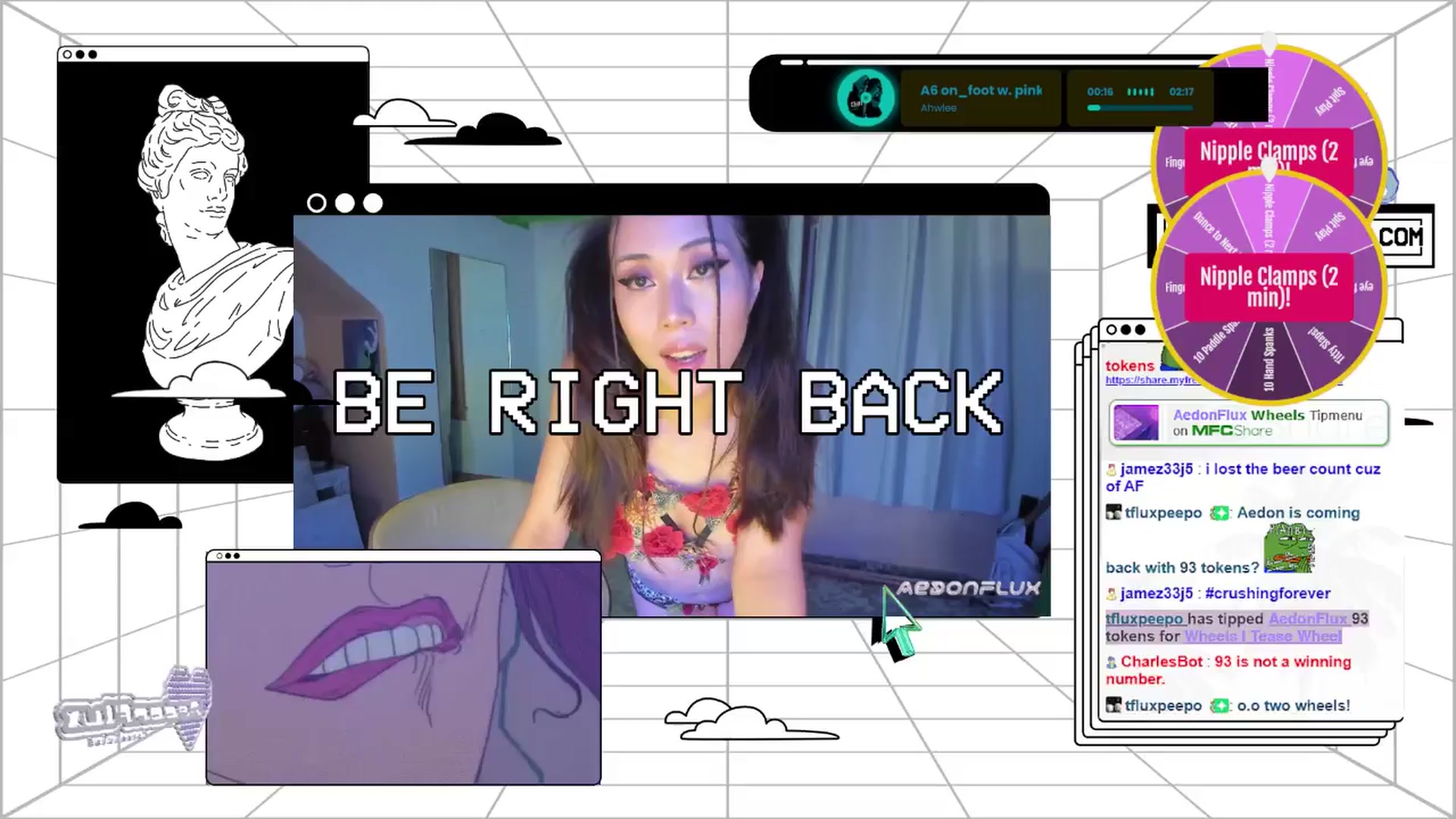 Gallery image thumbnail from AedonFlux's myfreecams stream on, 09/19/2024, 07:26 image 17 of 20