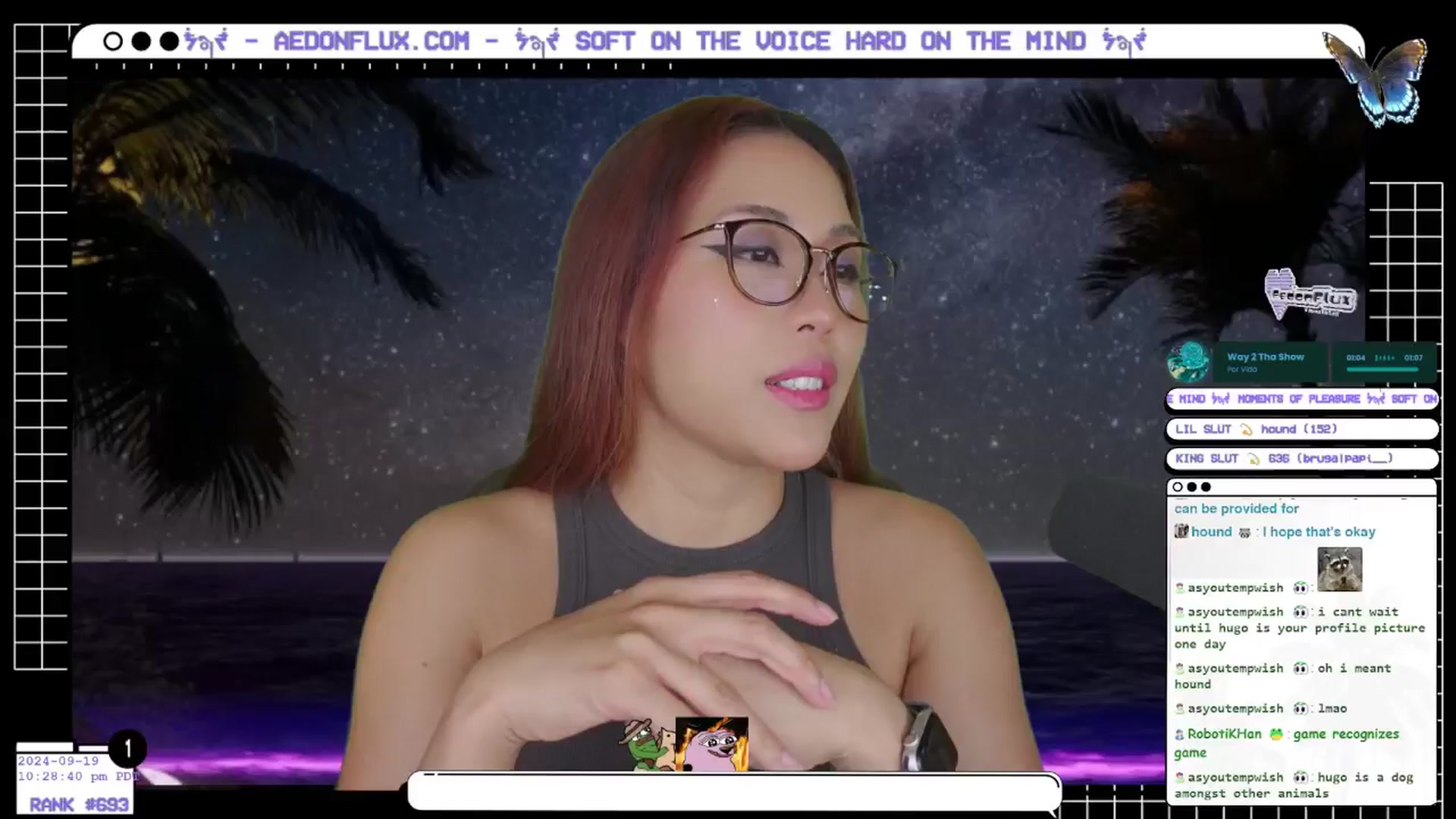 Gallery image thumbnail from AedonFlux's myfreecams stream on, 09/20/2024, 06:00 image 10 of 20