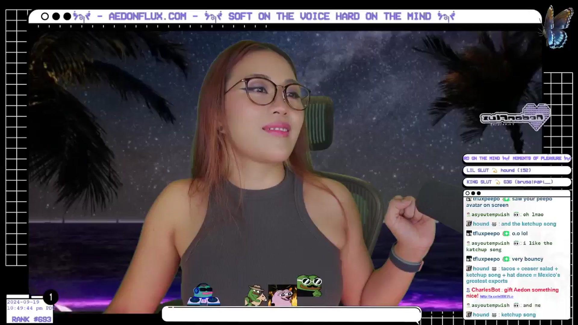 Gallery image thumbnail from AedonFlux's myfreecams stream on, 09/20/2024, 06:00 image 18 of 20