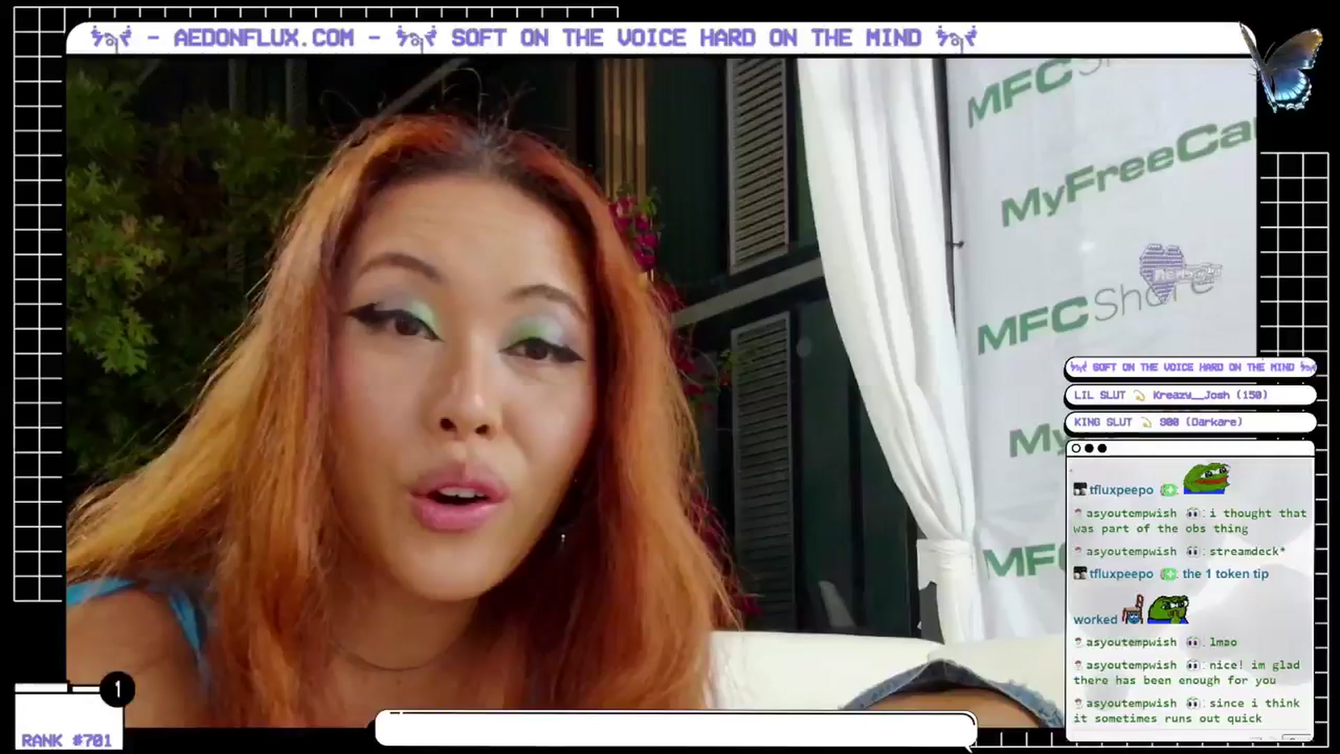 Gallery image thumbnail from AedonFlux's myfreecams stream on, 09/24/2024, 07:20 image 4 of 20