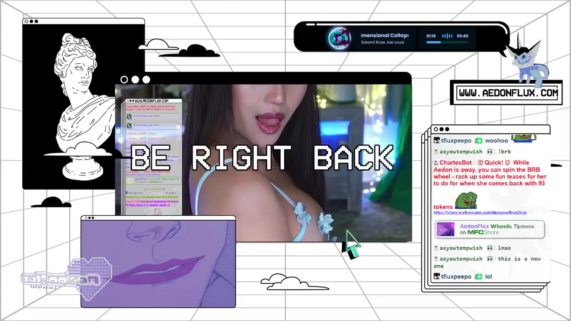 Gallery image thumbnail from AedonFlux's myfreecams stream on, 10/03/2024, 06:13 image 16 of 20