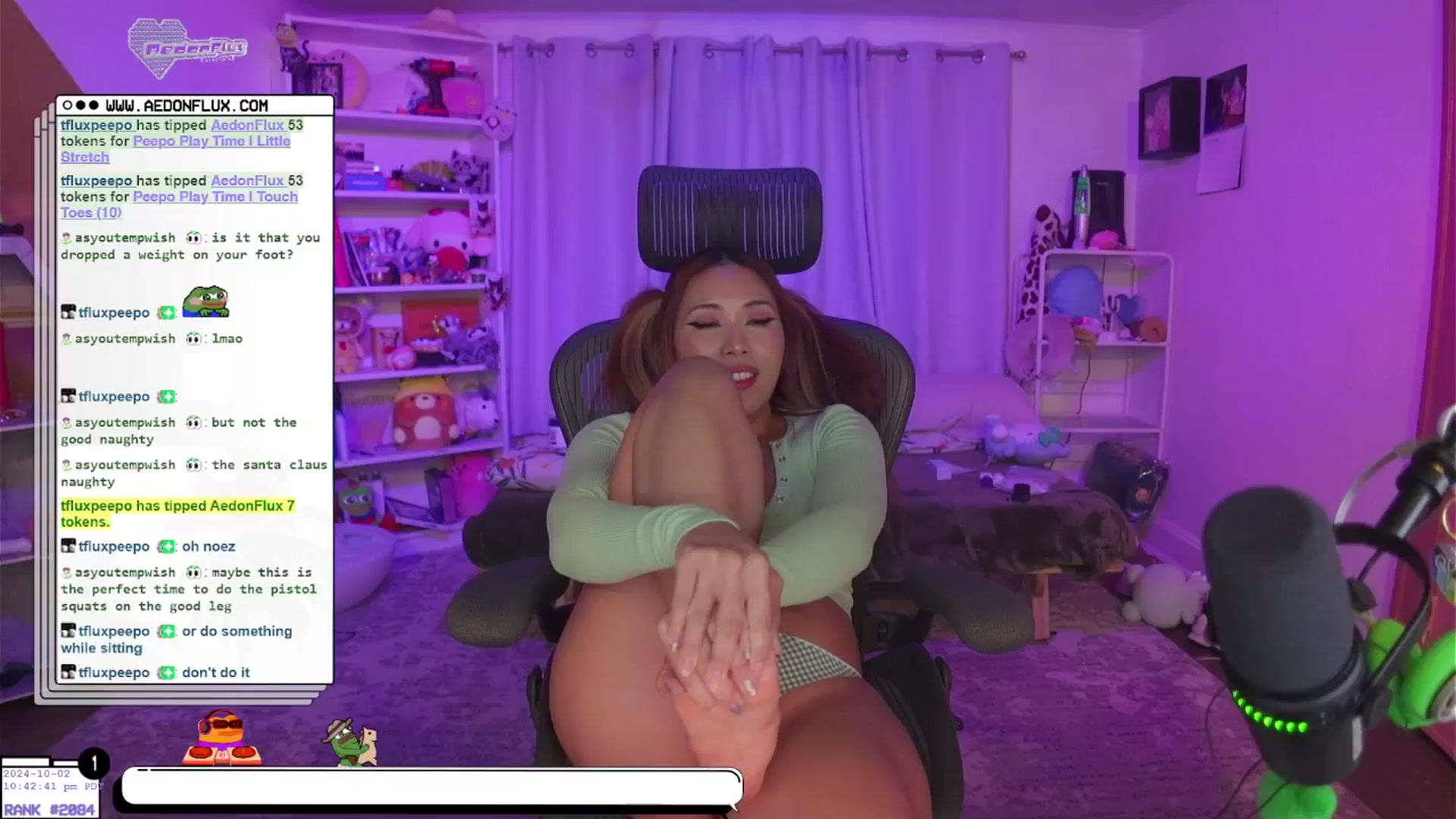 Gallery image thumbnail from AedonFlux's myfreecams stream on, 10/03/2024, 06:13 image 15 of 20
