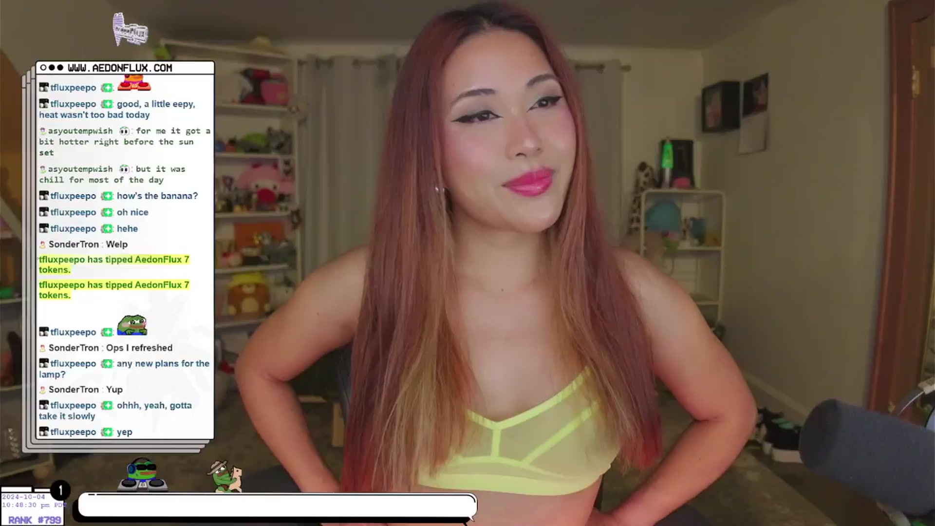 Gallery image thumbnail from AedonFlux's myfreecams stream on, 10/05/2024, 06:05 image 14 of 20