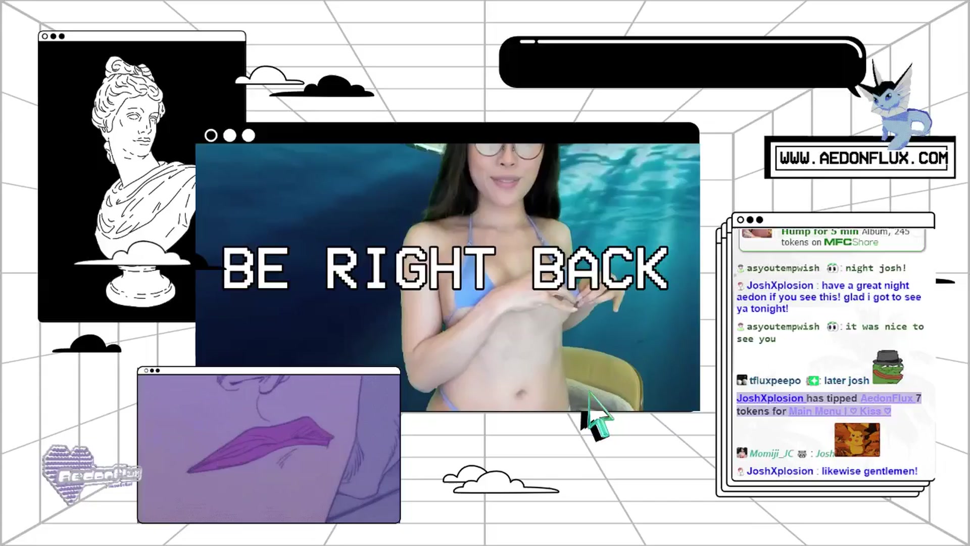 Gallery image thumbnail from AedonFlux's myfreecams stream on, 10/06/2024, 06:26 image 8 of 20