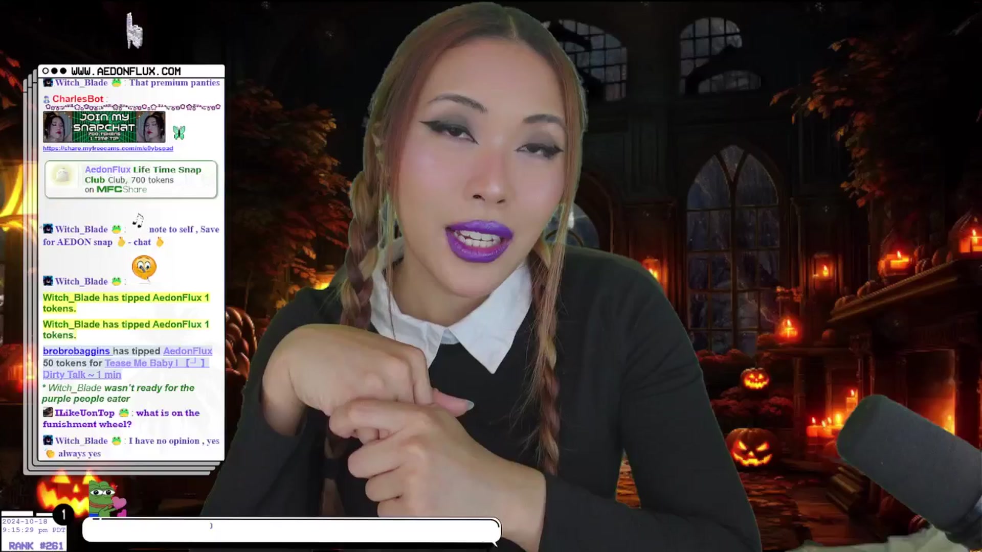 Gallery image thumbnail from AedonFlux's myfreecams stream on, 10/19/2024, 04:23 image 18 of 20