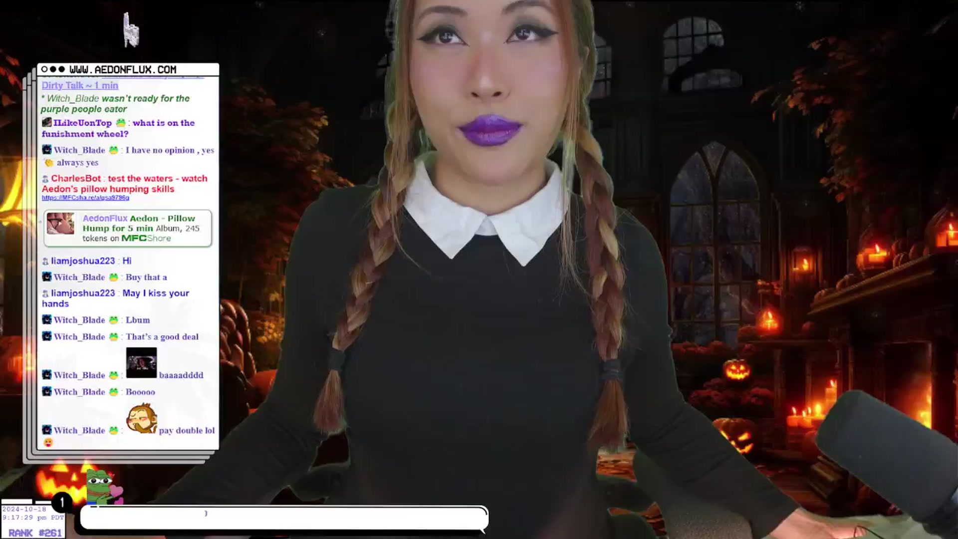 Gallery image thumbnail from AedonFlux's myfreecams stream on, 10/19/2024, 04:23 image 19 of 20