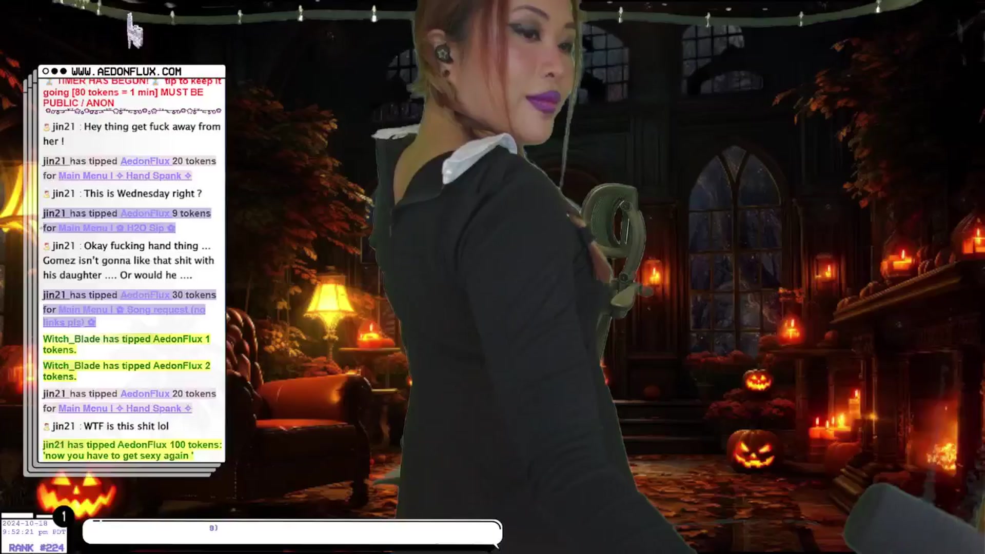 Gallery image thumbnail from AedonFlux's myfreecams stream on, 10/19/2024, 04:56 image 19 of 20