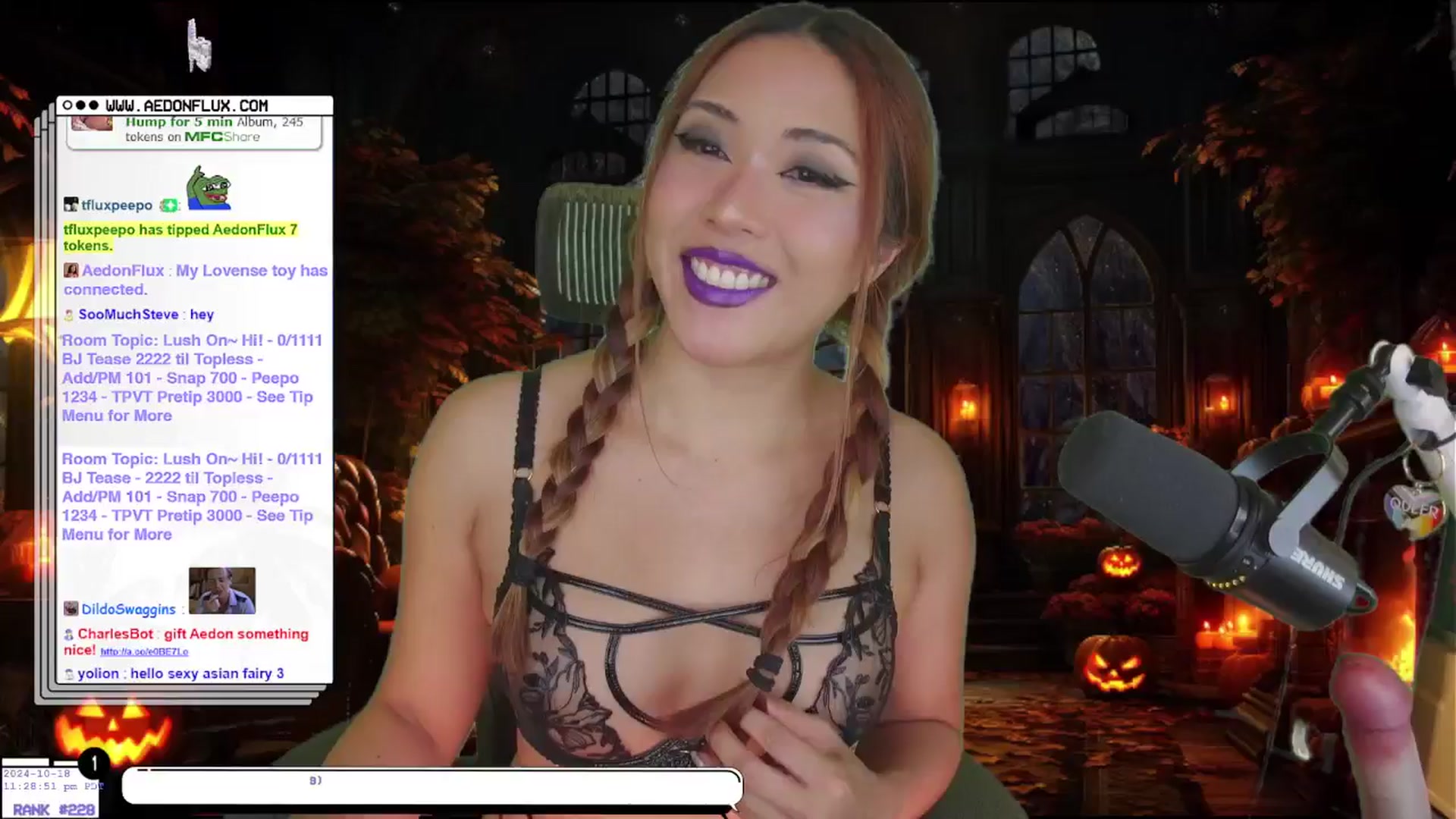 Gallery image thumbnail from AedonFlux's myfreecams stream on, 10/19/2024, 06:57 image 4 of 20