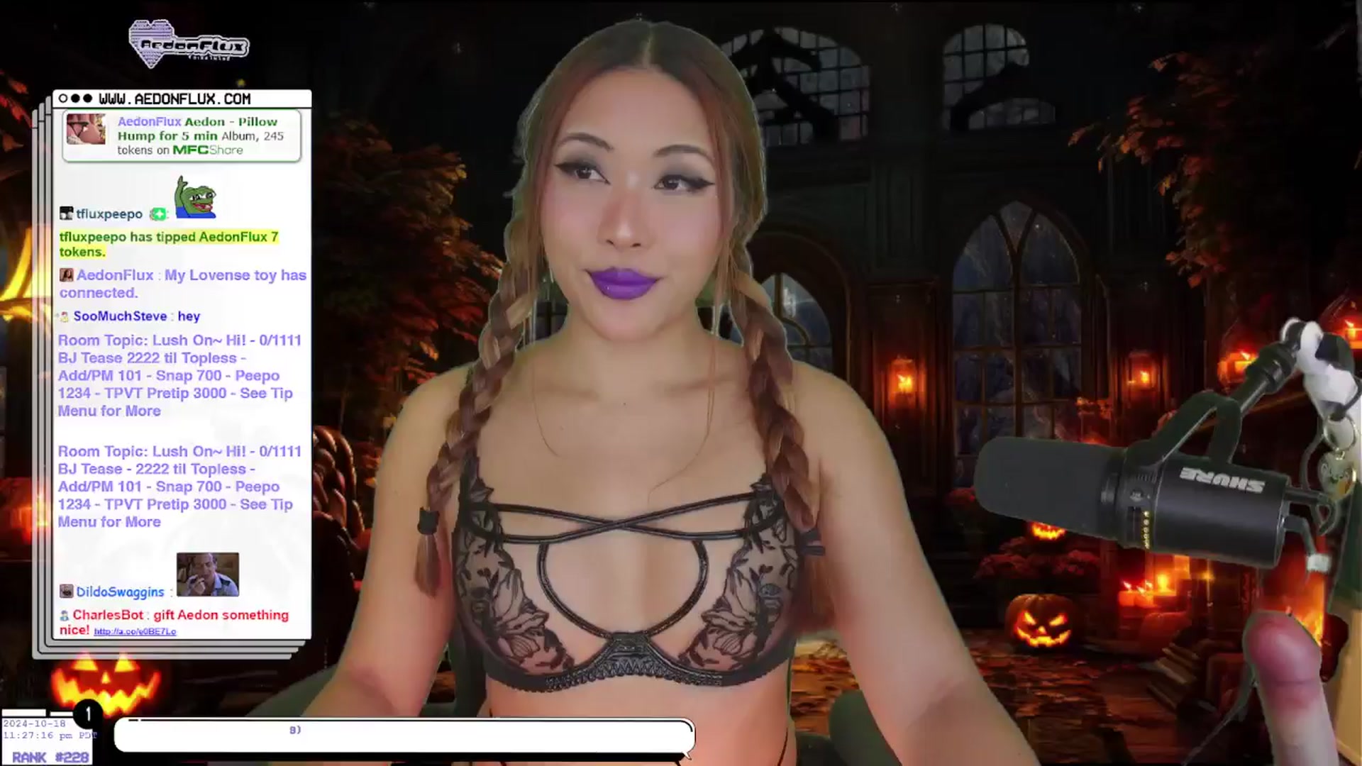 Gallery image thumbnail from AedonFlux's myfreecams stream on, 10/19/2024, 06:57 image 3 of 20