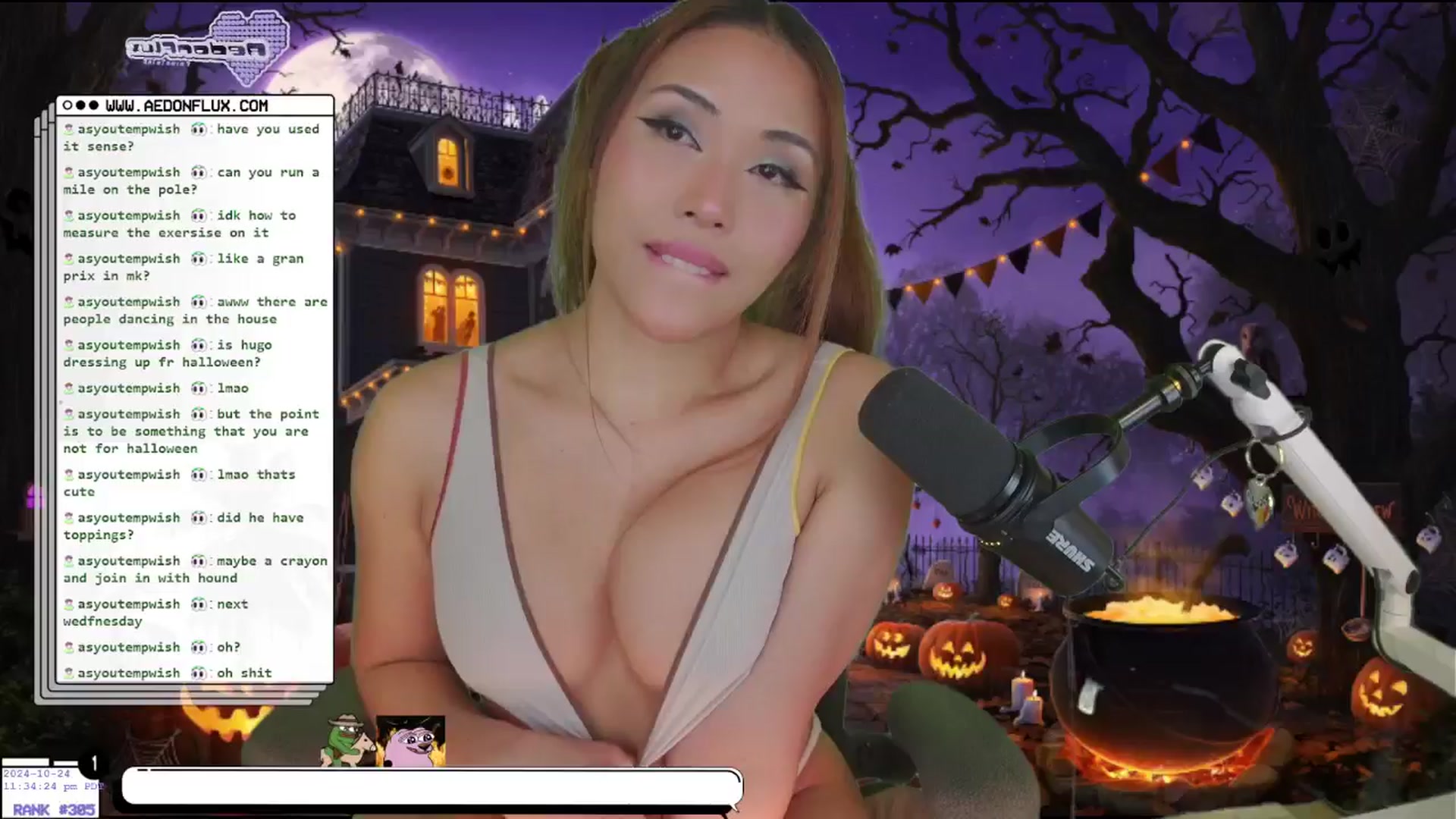 Gallery image thumbnail from AedonFlux's myfreecams stream on, 10/25/2024, 07:10 image 14 of 20