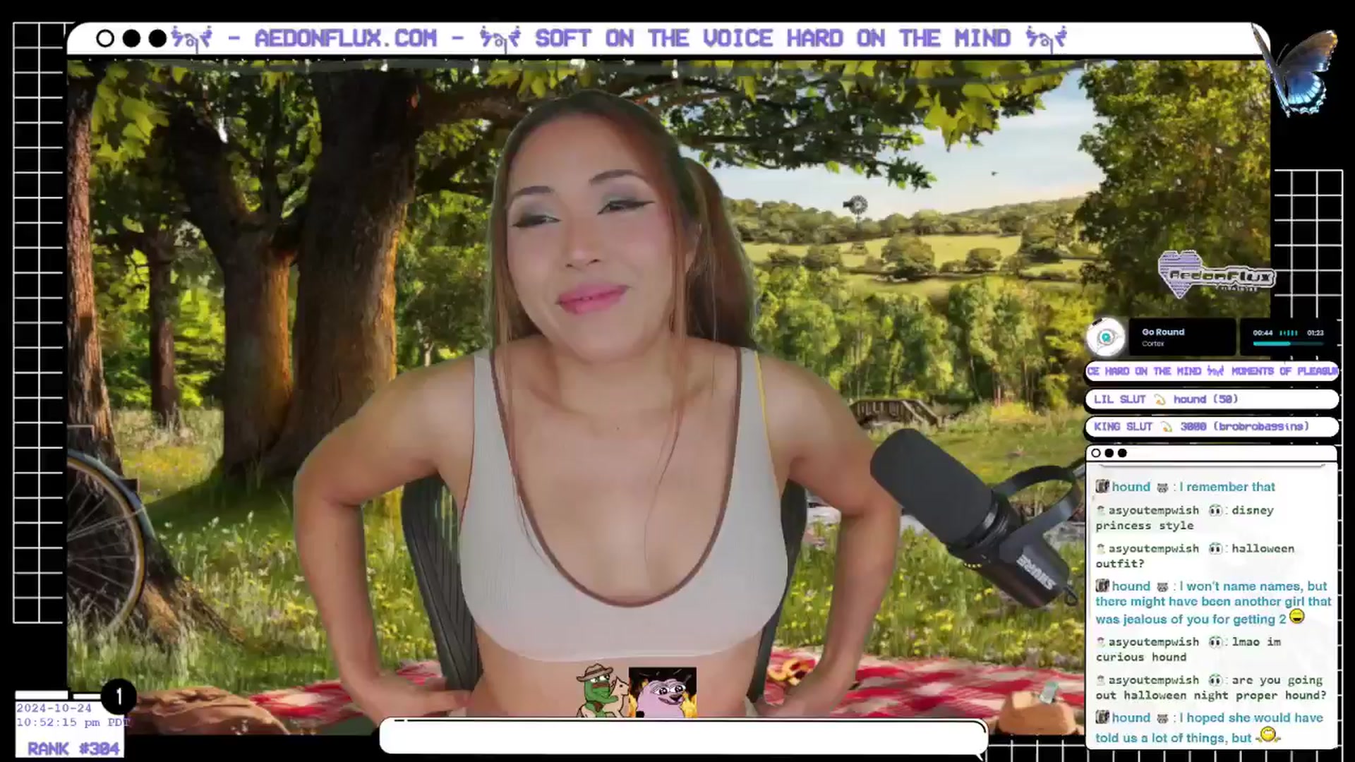 Gallery image thumbnail from AedonFlux's myfreecams stream on, 10/25/2024, 07:10 image 5 of 20