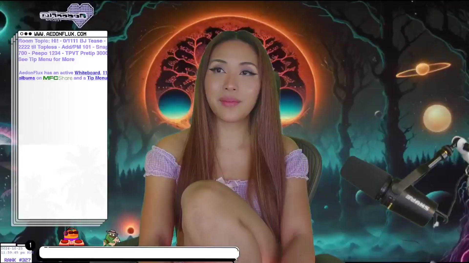 Gallery image thumbnail from AedonFlux's myfreecams stream on, 10/26/2024, 08:08 image 1 of 20