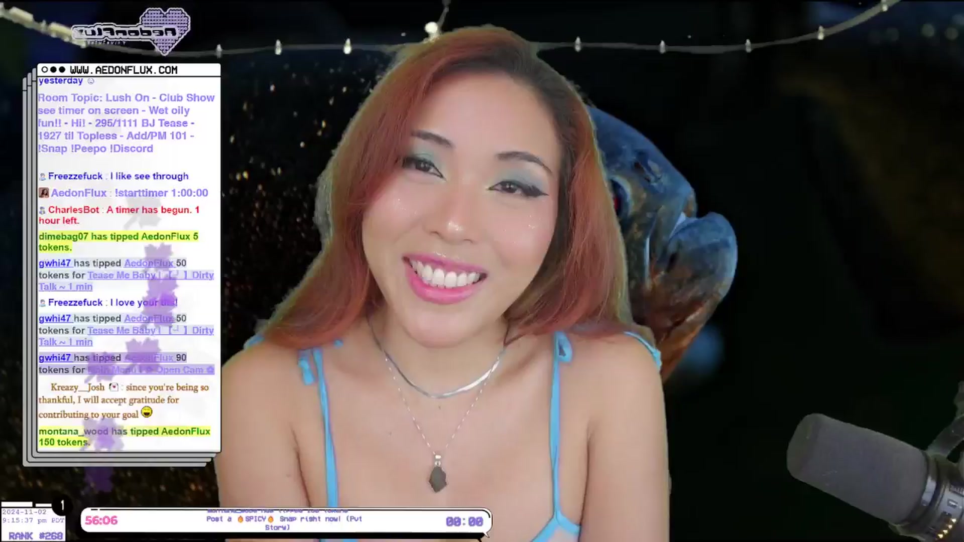 Gallery image thumbnail from AedonFlux's myfreecams stream on, 11/03/2024, 05:21 image 7 of 20