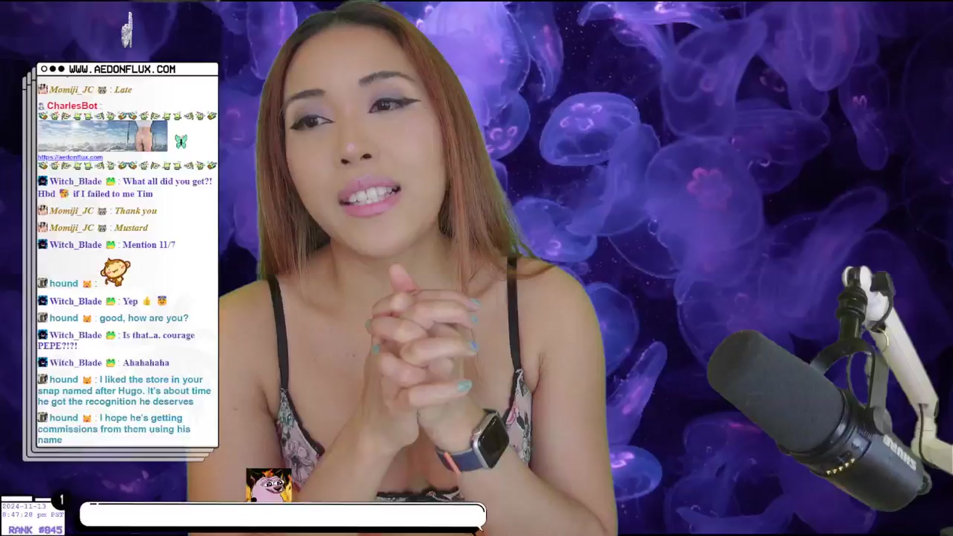 Gallery image thumbnail from AedonFlux's myfreecams stream on, 11/14/2024, 07:08 image 1 of 20