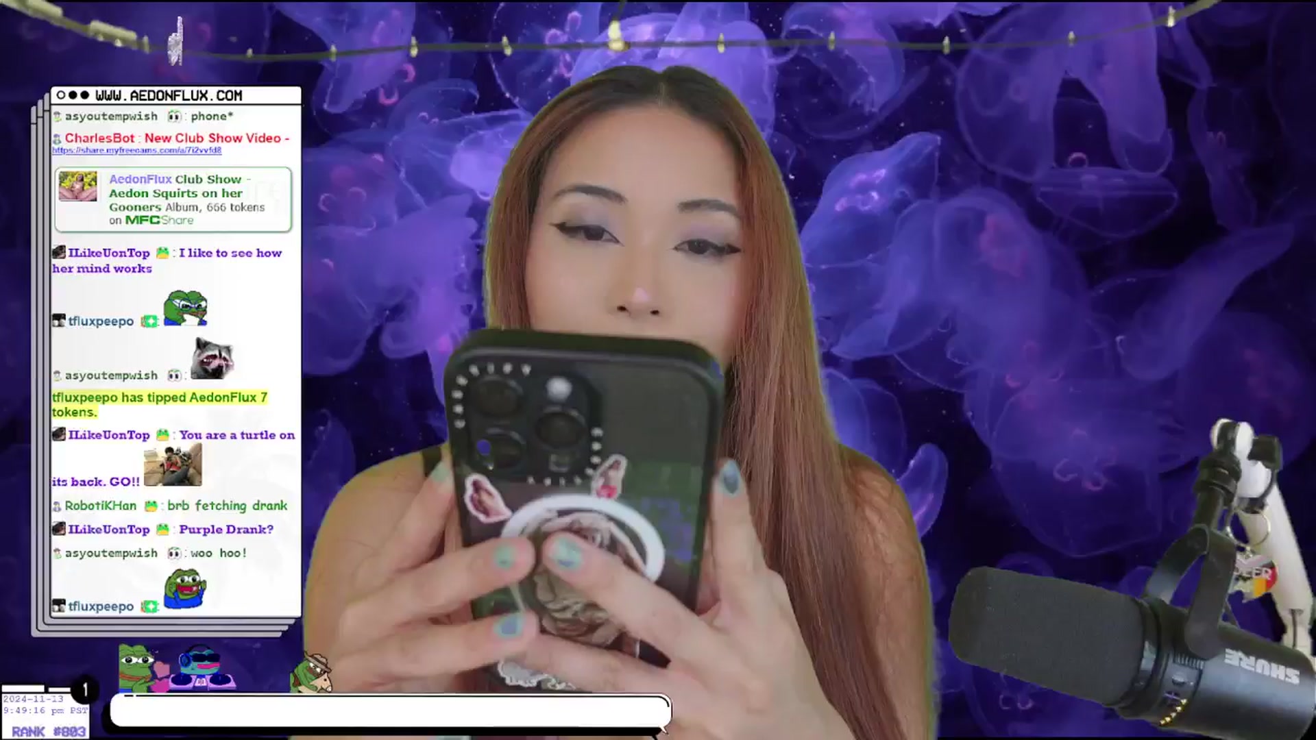 Gallery image thumbnail from AedonFlux's myfreecams stream on, 11/14/2024, 07:08 image 10 of 20