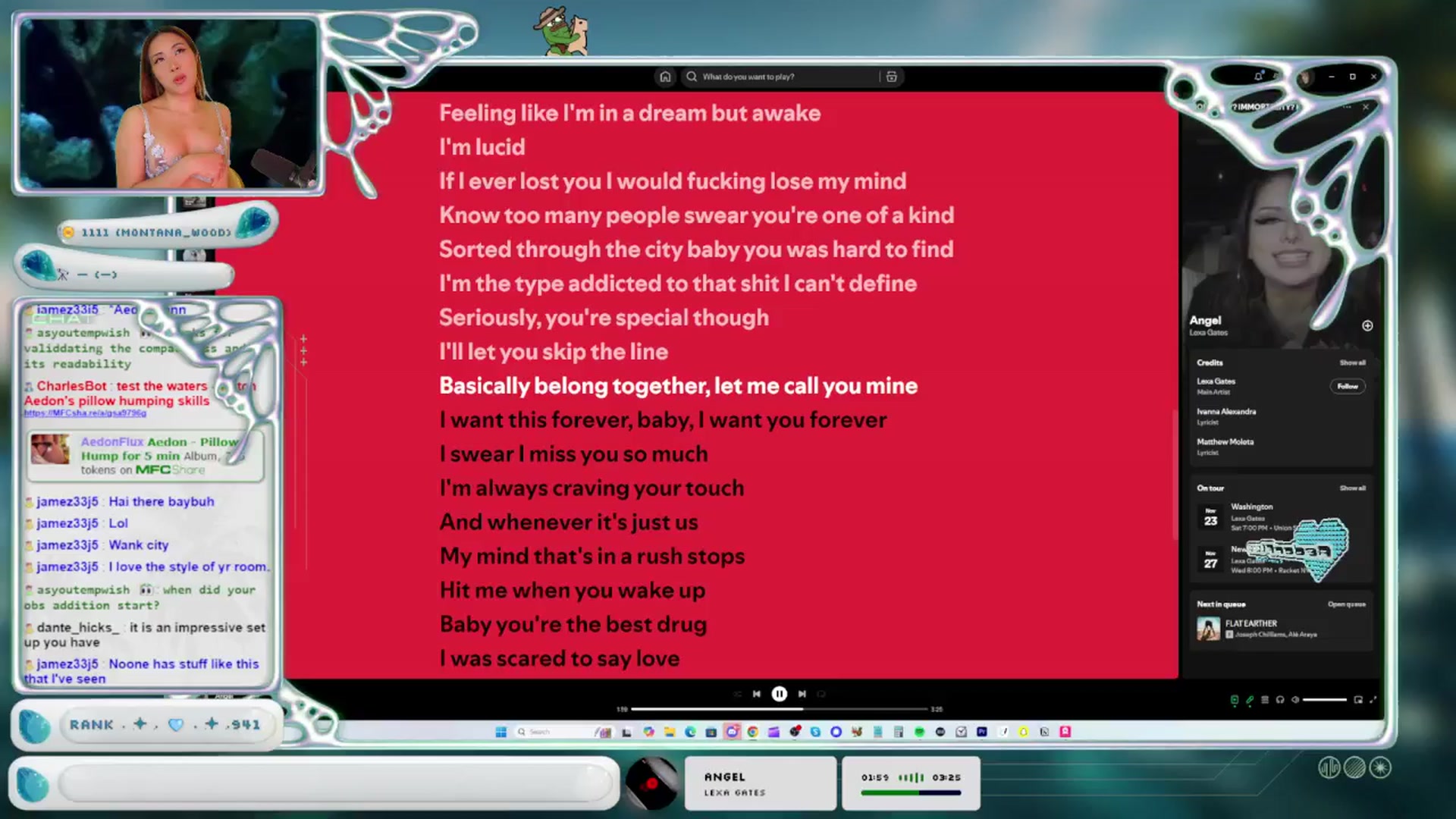 Gallery image thumbnail from AedonFlux's myfreecams stream on, 11/22/2024, 08:11 image 10 of 20