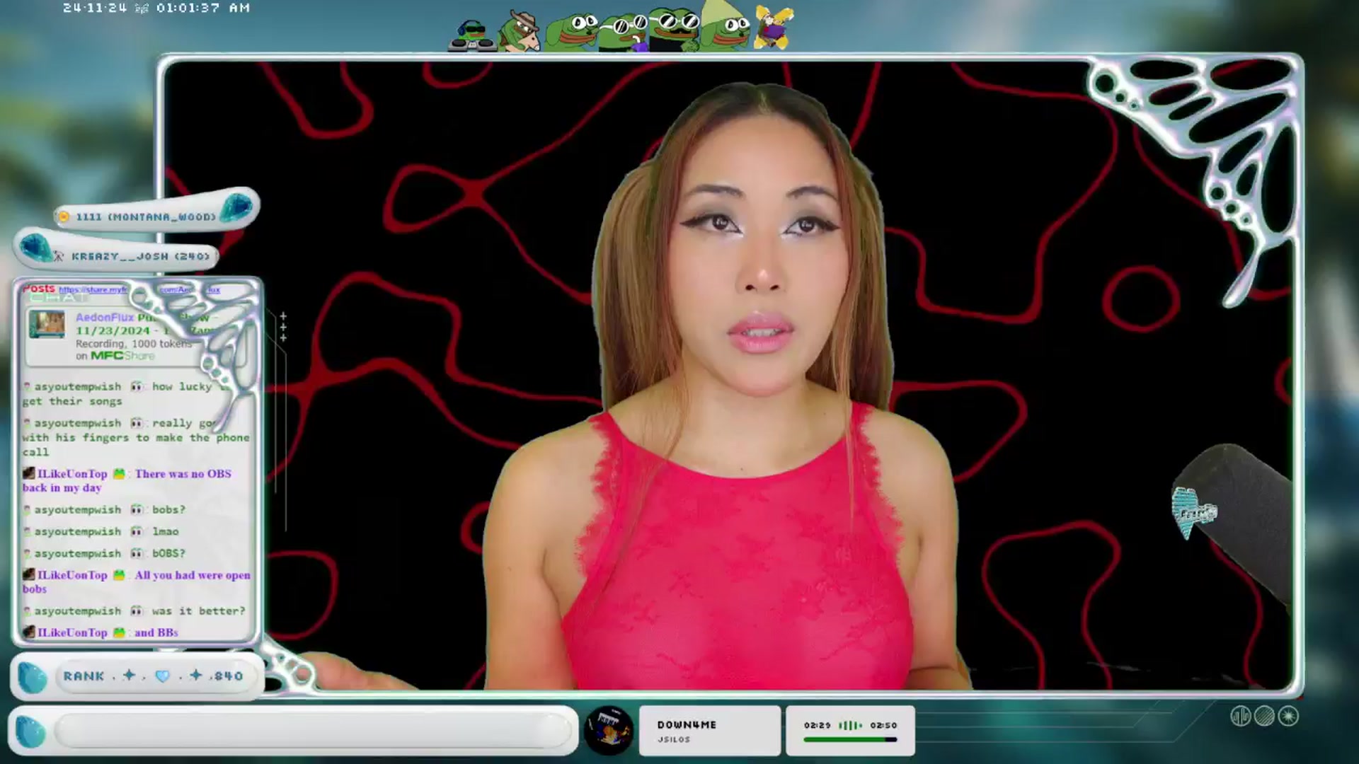 Gallery image thumbnail from AedonFlux's myfreecams stream on, 11/24/2024, 08:07 image 11 of 20