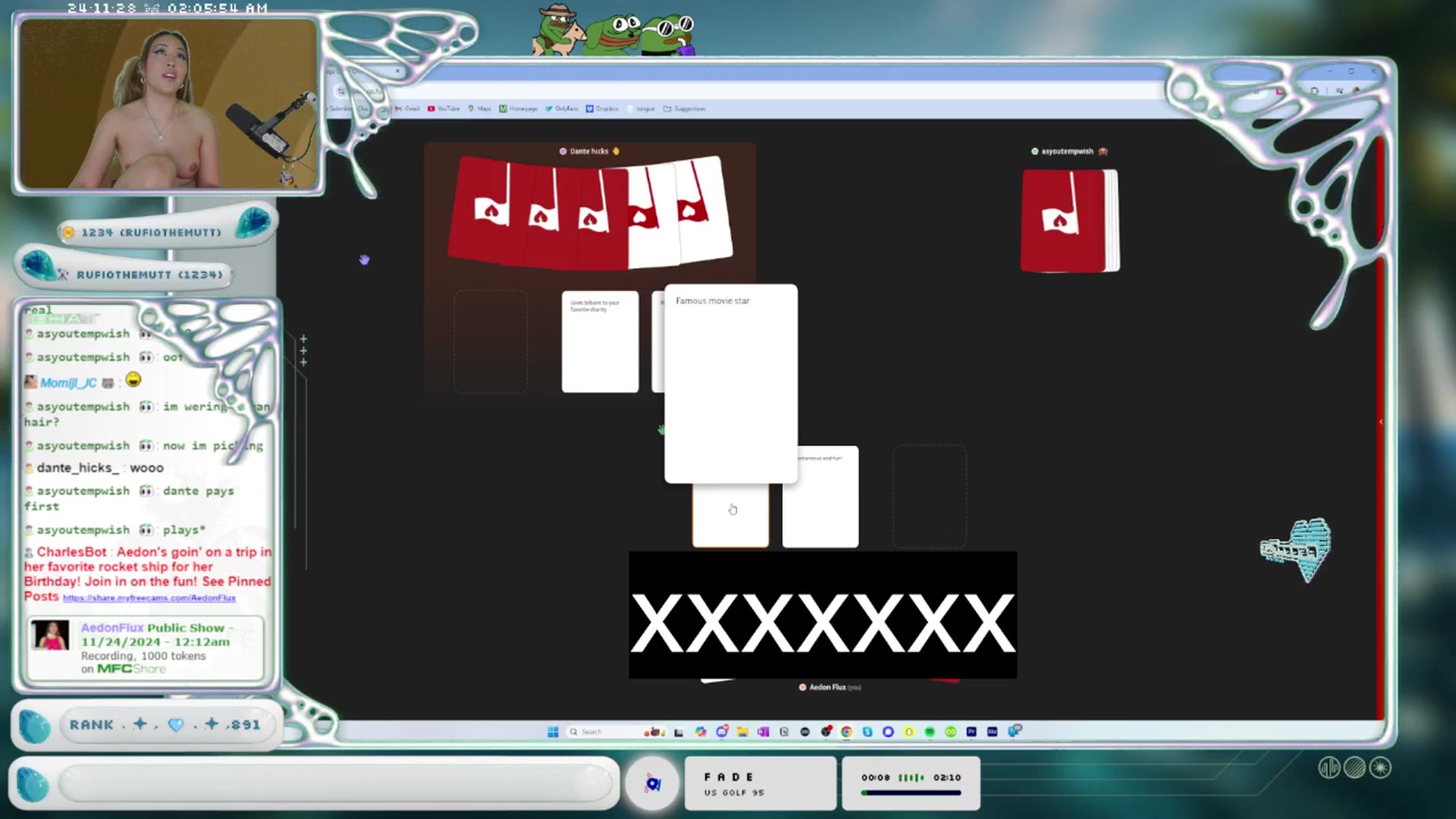 Gallery image thumbnail from AedonFlux's myfreecams stream on, 11/28/2024, 08:21 image 14 of 20