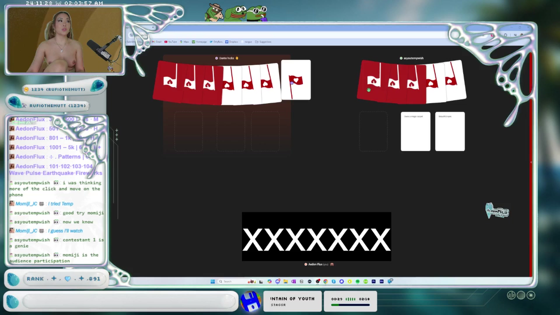 Gallery image thumbnail from AedonFlux's myfreecams stream on, 11/28/2024, 08:21 image 13 of 20
