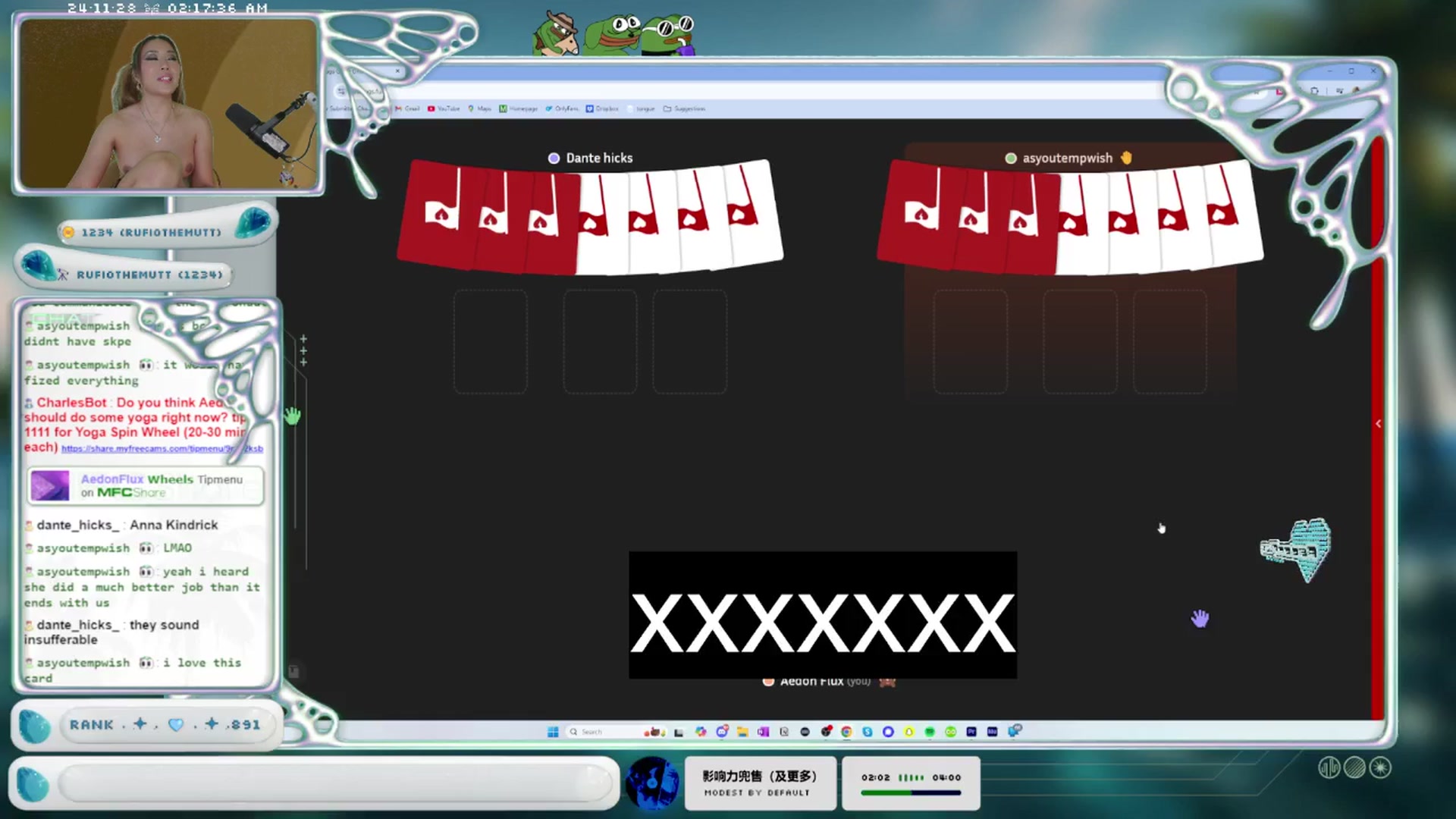 Gallery image thumbnail from AedonFlux's myfreecams stream on, 11/28/2024, 08:21 image 20 of 20