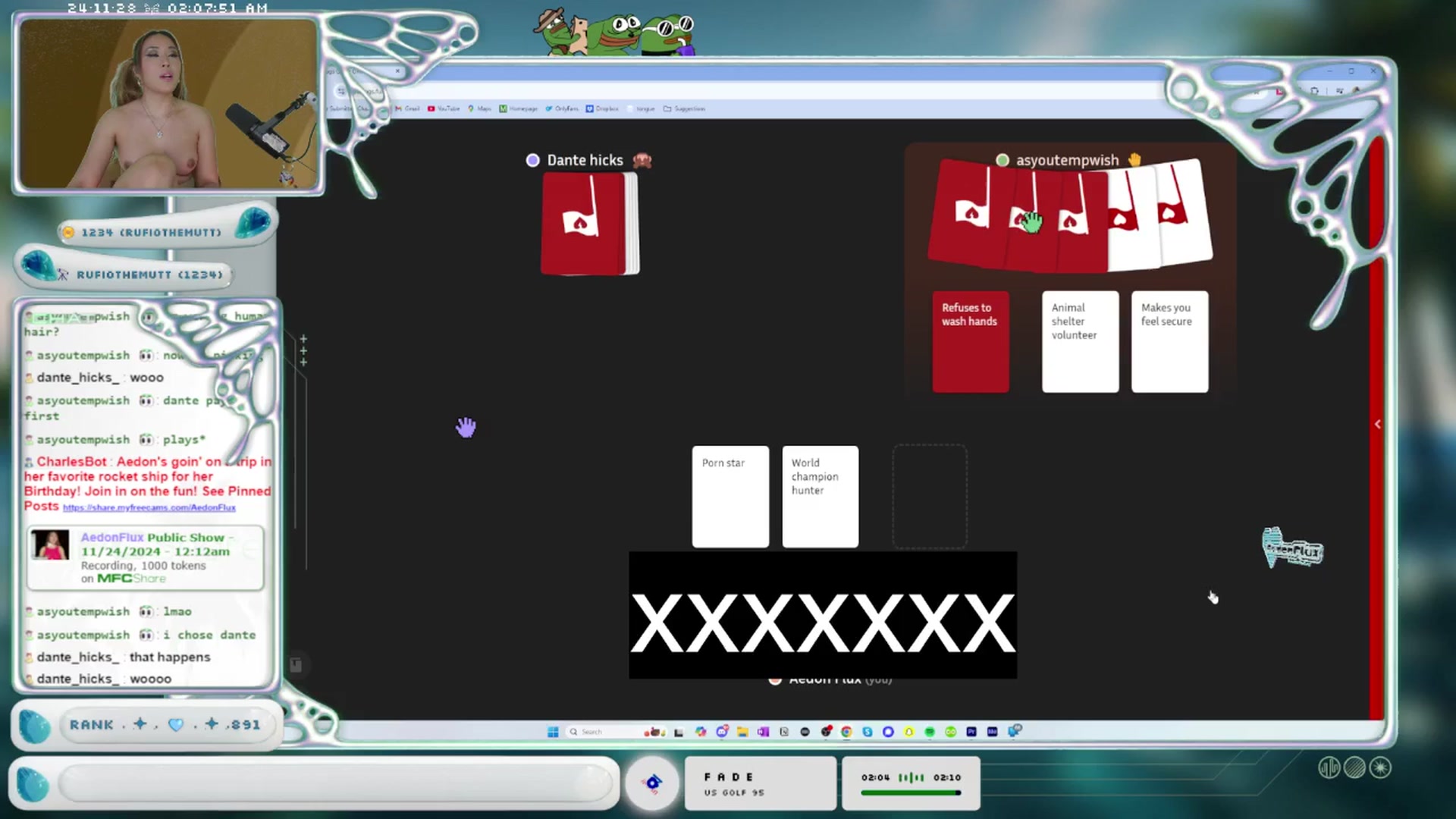 Gallery image thumbnail from AedonFlux's myfreecams stream on, 11/28/2024, 08:21 image 15 of 20